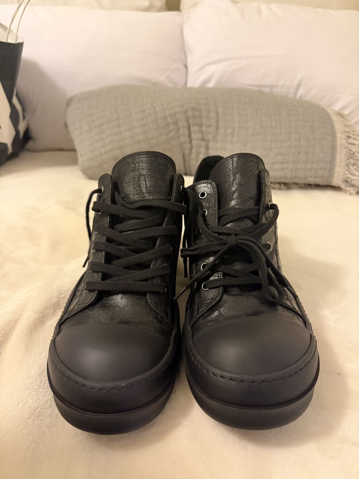 Rick Owens Drkshdw Dark shadow Ricks Size US 12 / EU 45 - 1 Thumbnail