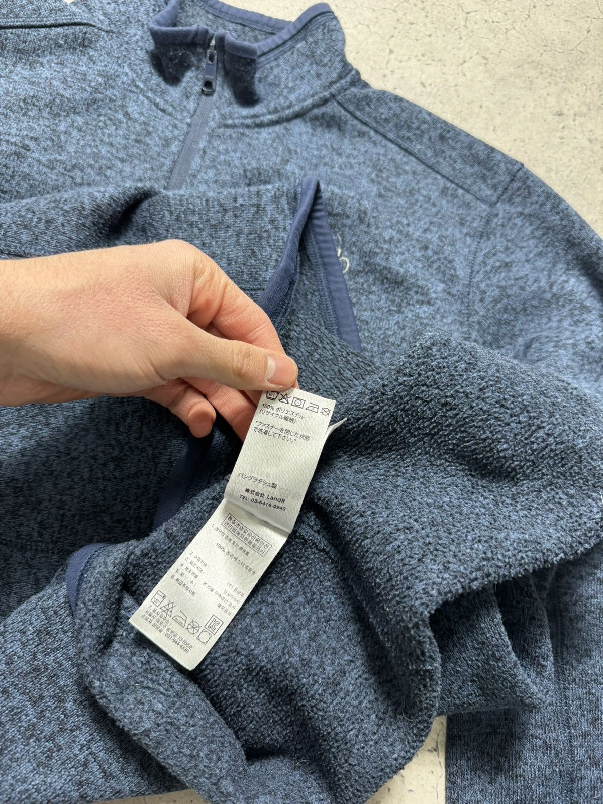 Rab Rab Fleece Sweatshirt Jacket Outdoor Blue Size L Size US L / EU 52-54 / 3 - 10 Thumbnail