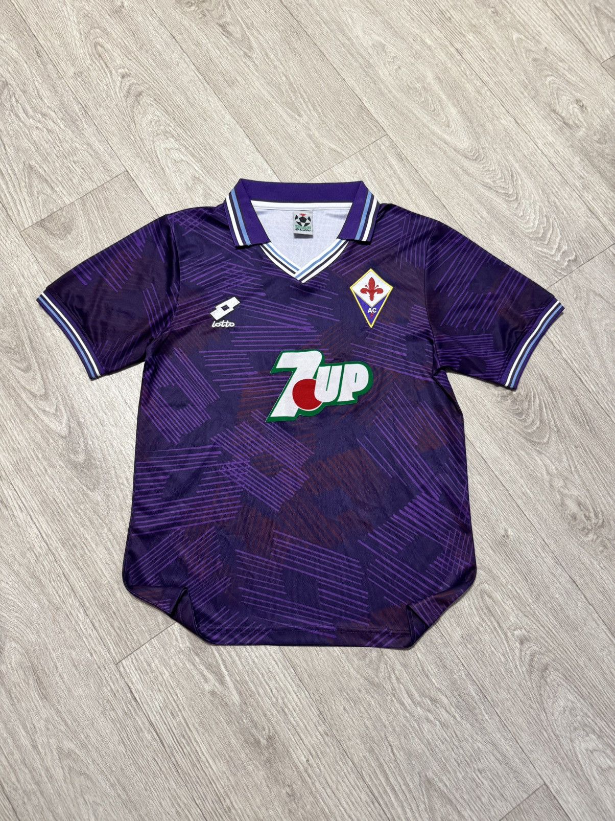 Vintage 🔷Vintage Lotto Fiorentina 1992/93 Soccer jersey🔷 Size US S / EU 44-46 / 1 - 1 Thumbnail