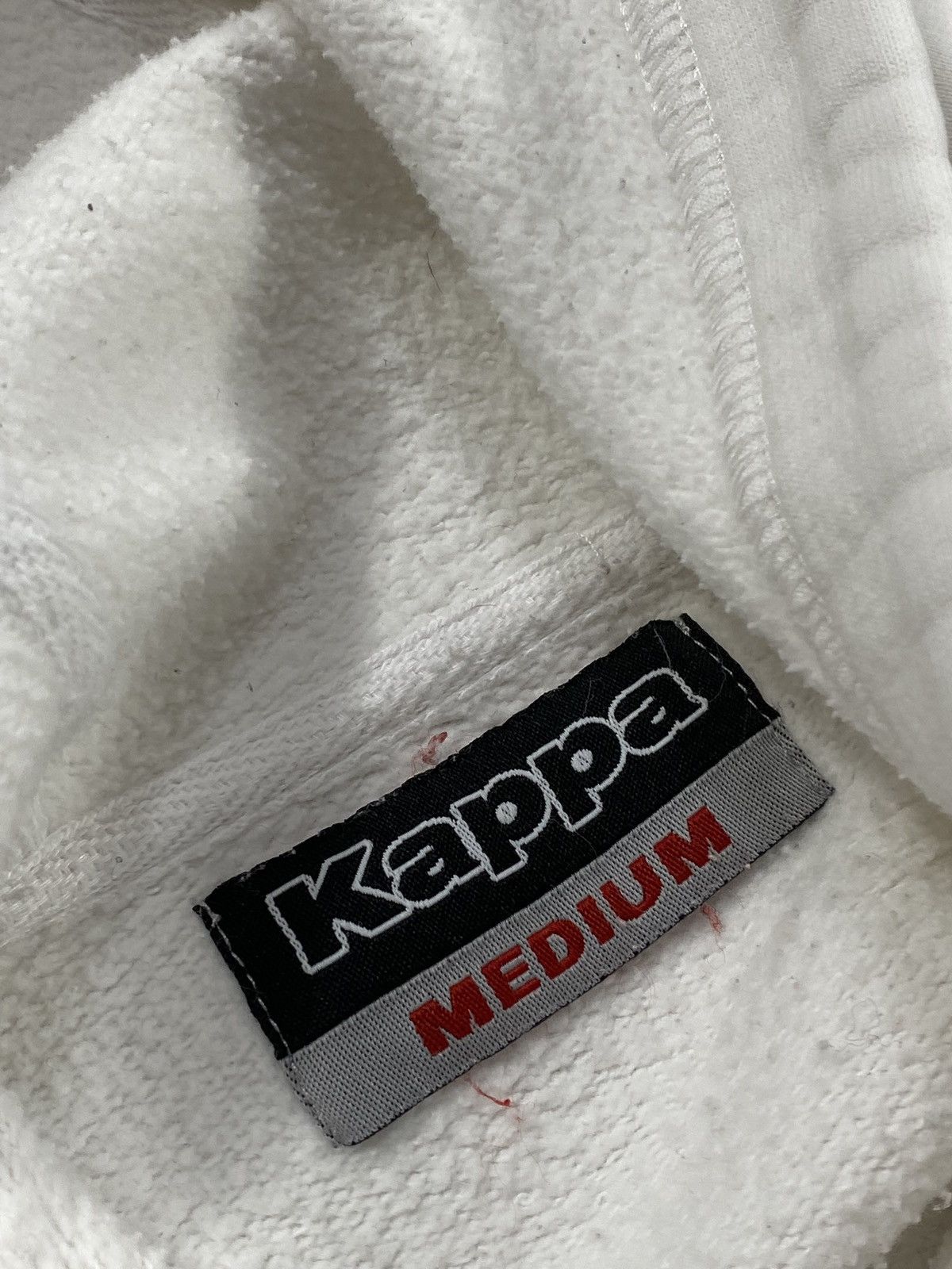 Kappa LASTDROP🔥 Vintage Y2K Kappa Big Logo Embroidery White Hoodie Size US M / EU 48-50 / 2 - 10 Thumbnail