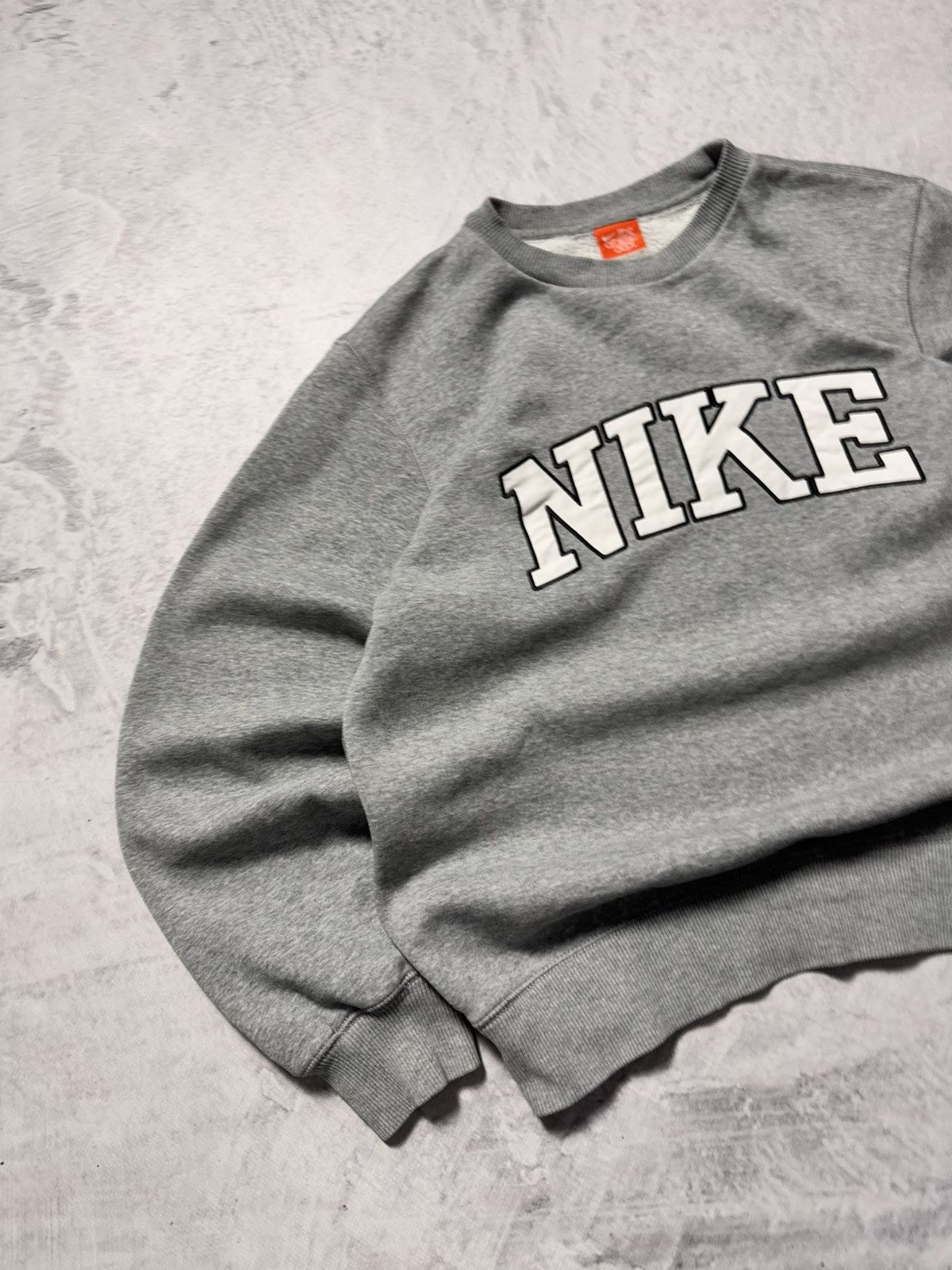 Nike × Vintage 00s Nike Vintage Big Logo Oversize Sweatshirt Crewneck Y2K Size US L / EU 52-54 / 3 - 4 Thumbnail