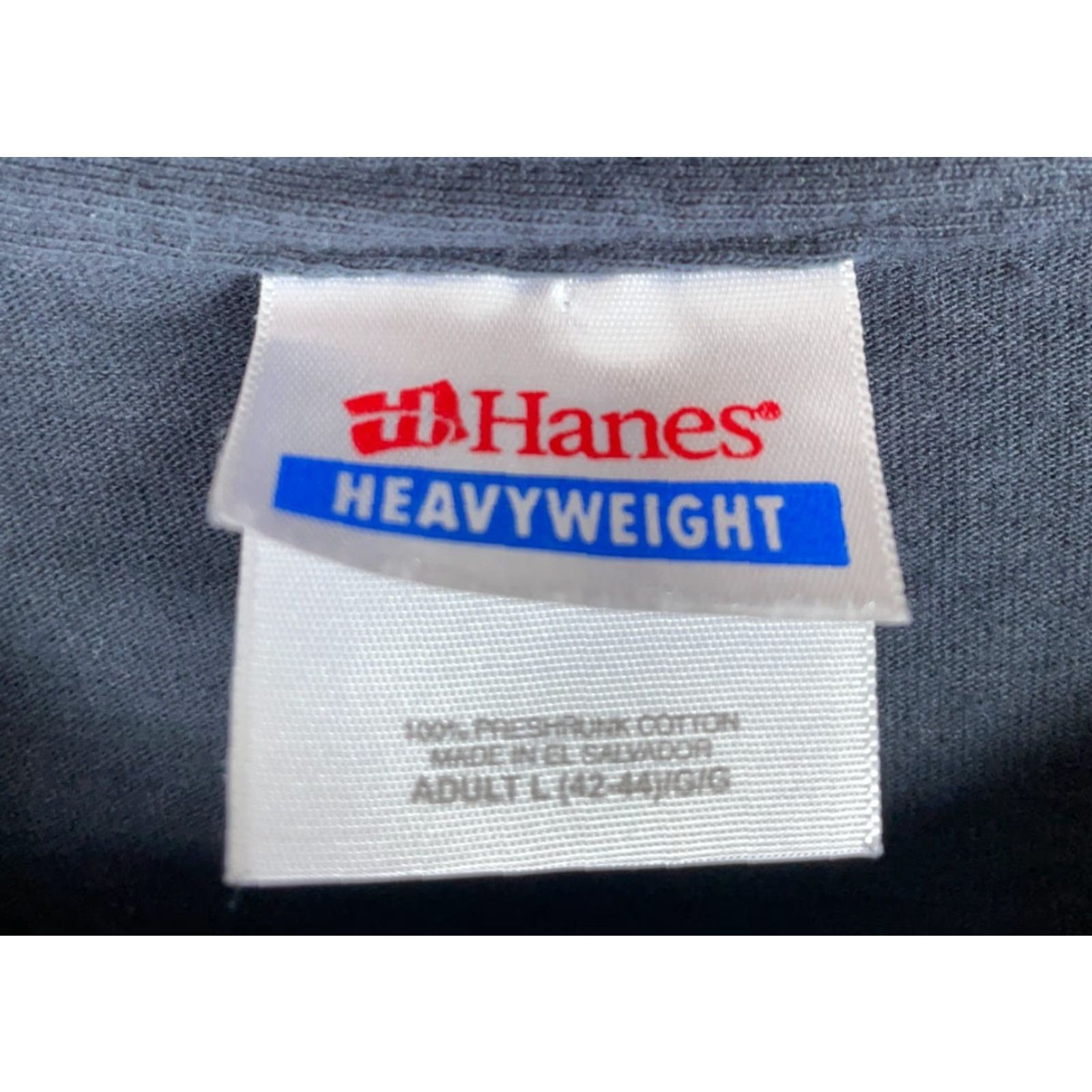 Hanes VINTAGE Boondock Saints T-Shirt Hanes Heavyweight Black Double-Sided Logo Graphic Print Crew Neck Adult Large Mens Shirt Size US L / EU 52-54 / 3 - 3 Thumbnail