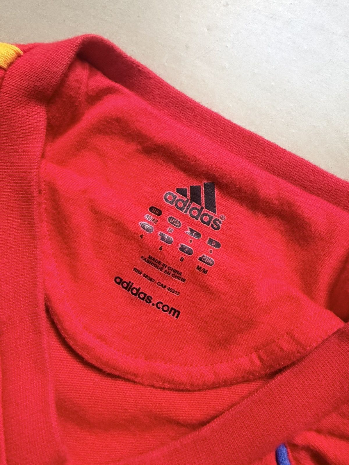 Adidas Vintage adidas Spain RFCF tee shirt Size US M / EU 48-50 / 2 - 3 Thumbnail