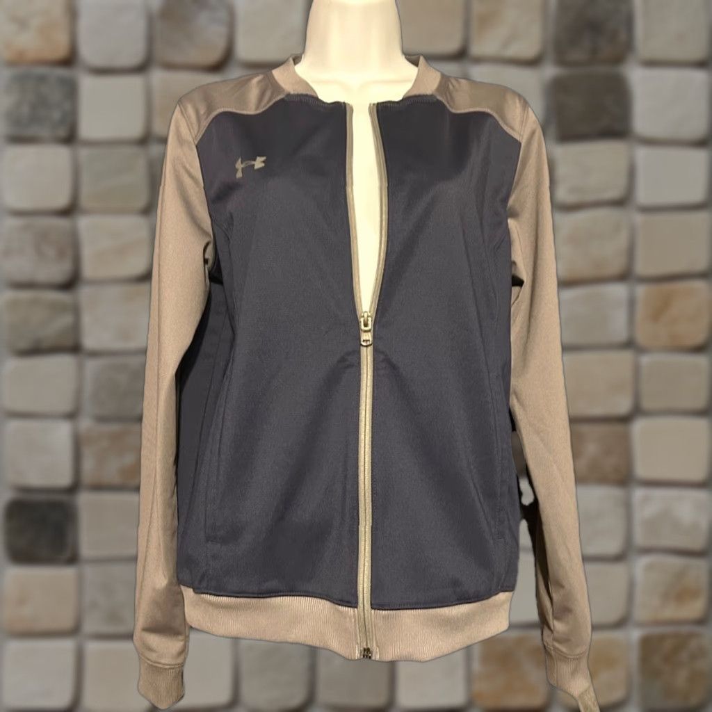 Under Armour Under Armour Challenger II Full Zip Track Jacket Women M Blue Gray Size M / US 6-8 / IT 42-44 - 1 Thumbnail
