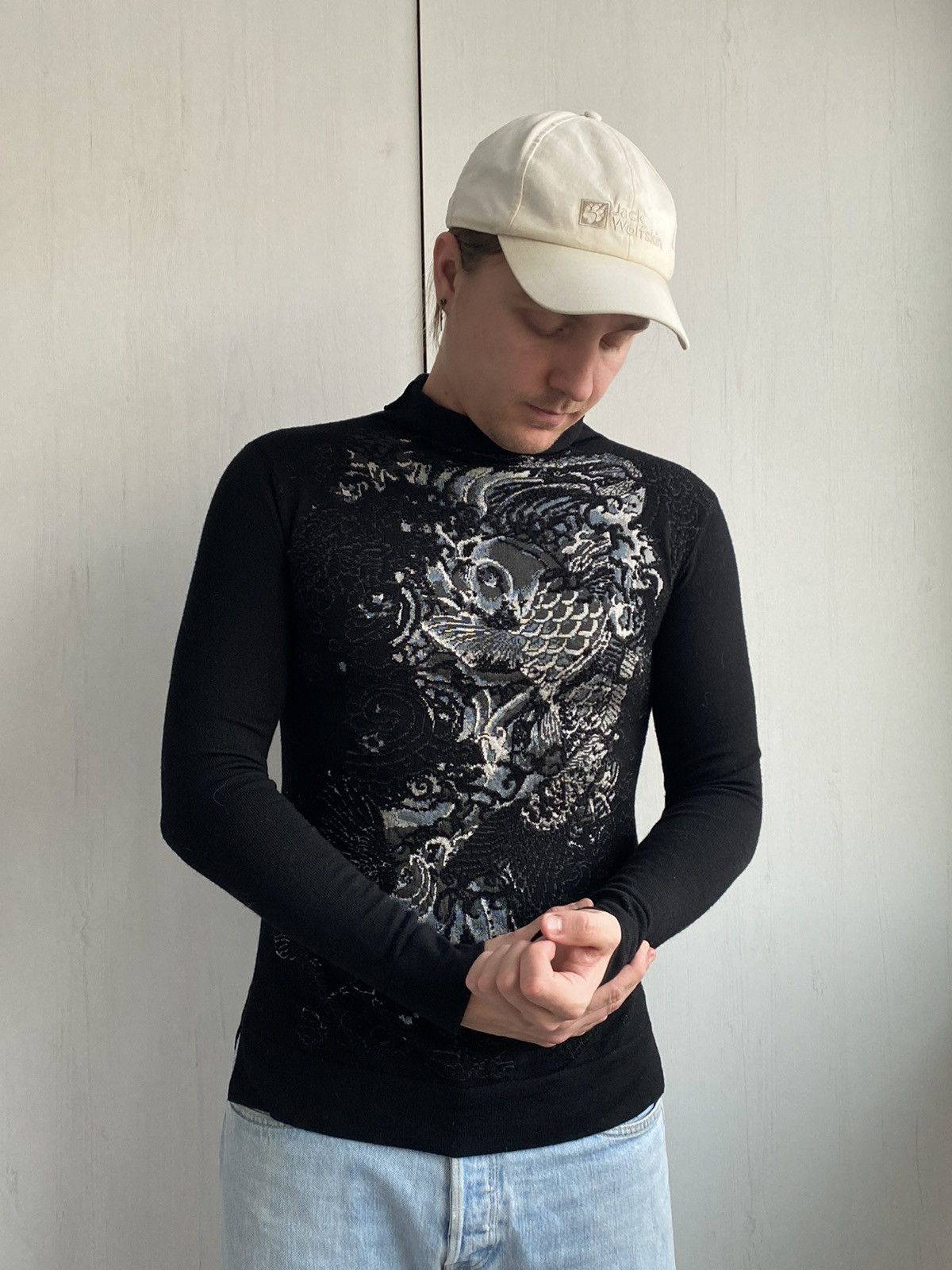 Jean Paul Gaultier Jean Paul Gaultier Japan koi fish archive sweater Size US M / EU 48-50 / 2 - 2 Thumbnail