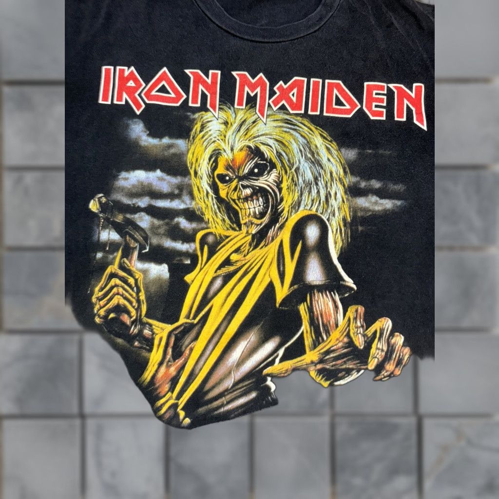 Vintage Iron Maiden T-Shirt 2XL Black 2005 Men XL Chest 25x27 Shirt Mens Size US XXL / EU 58 / 5 - 1 Thumbnail
