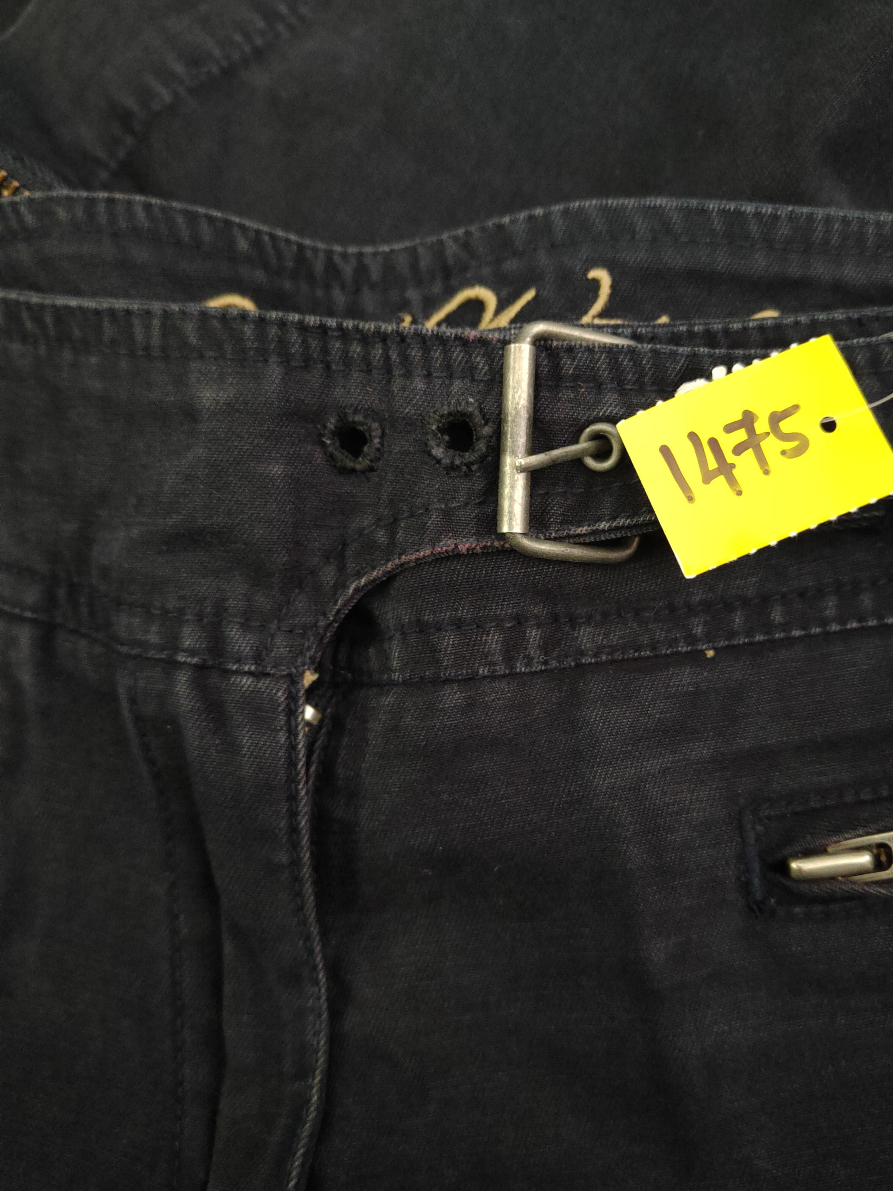 Japanese Brand DL Black Witch Navy Multipocket Tactical Cargo #1475 Size 27" / US 4 / IT 40 - 17 Thumbnail