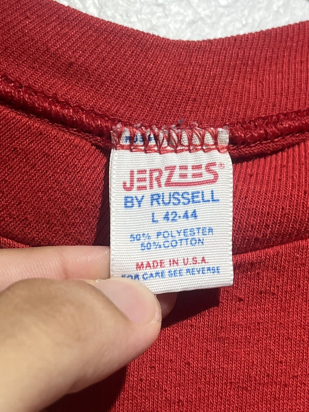 Collegium 1980s Wisconsin College tee Size US L / EU 52-54 / 3 - 6 Thumbnail