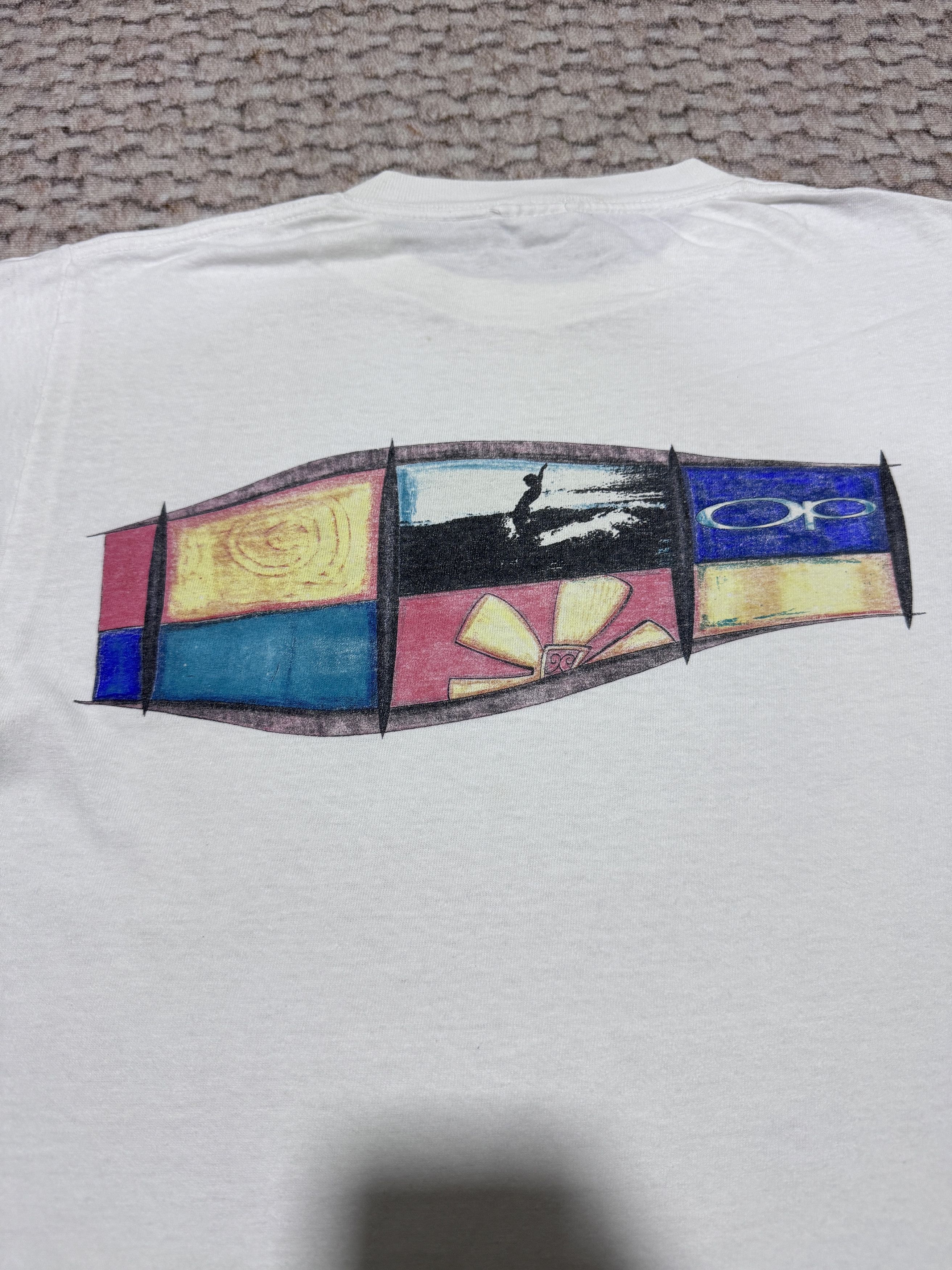 Ocean Pacific Vintage Ocean Pasific OP Surf Skate T shirt Size US S / EU 44-46 / 1 - 4 Thumbnail