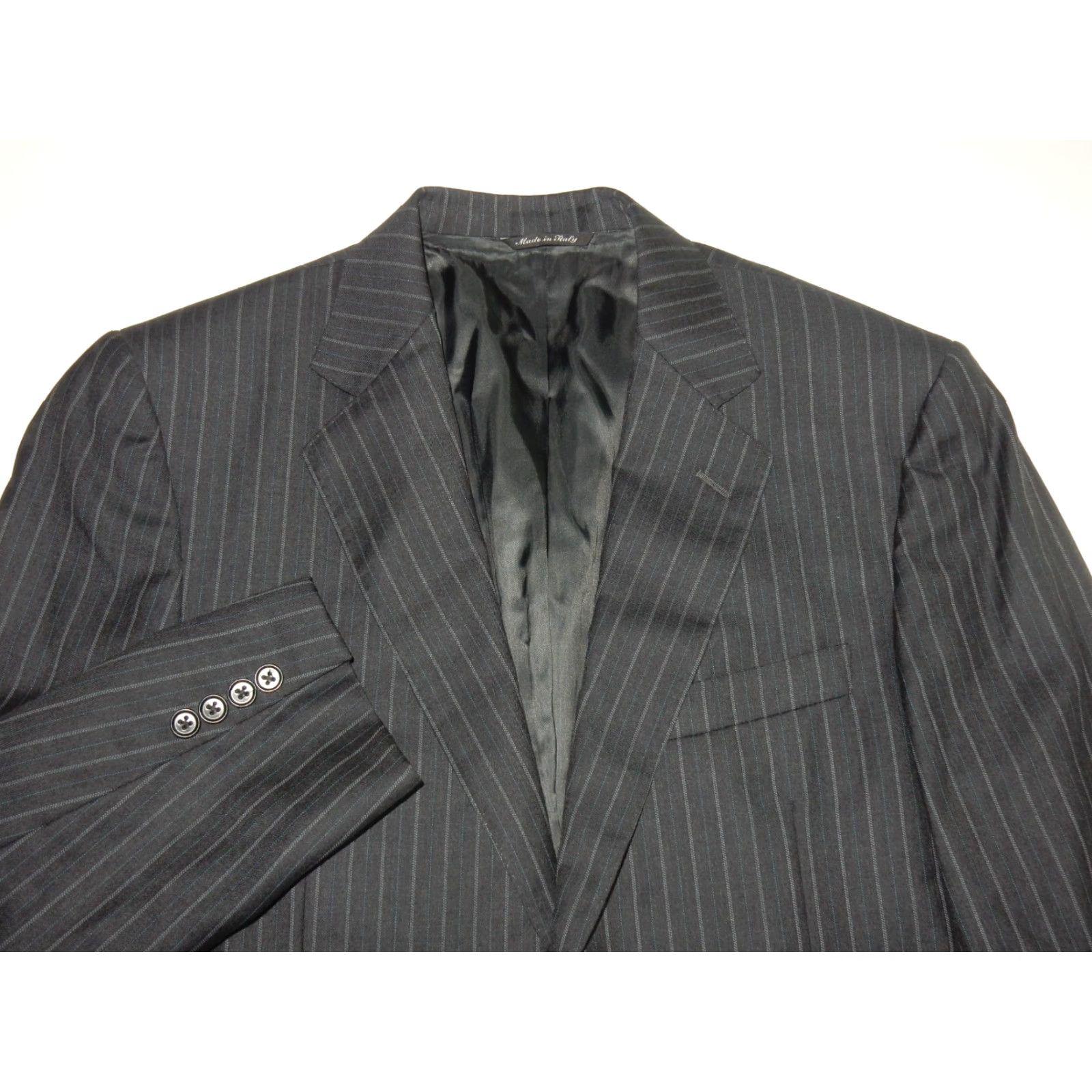 Canali VINTAGE Canali Blazer Sport Coat Jacket Size 48 Gray Wool Mens Size 48R - 2 Thumbnail