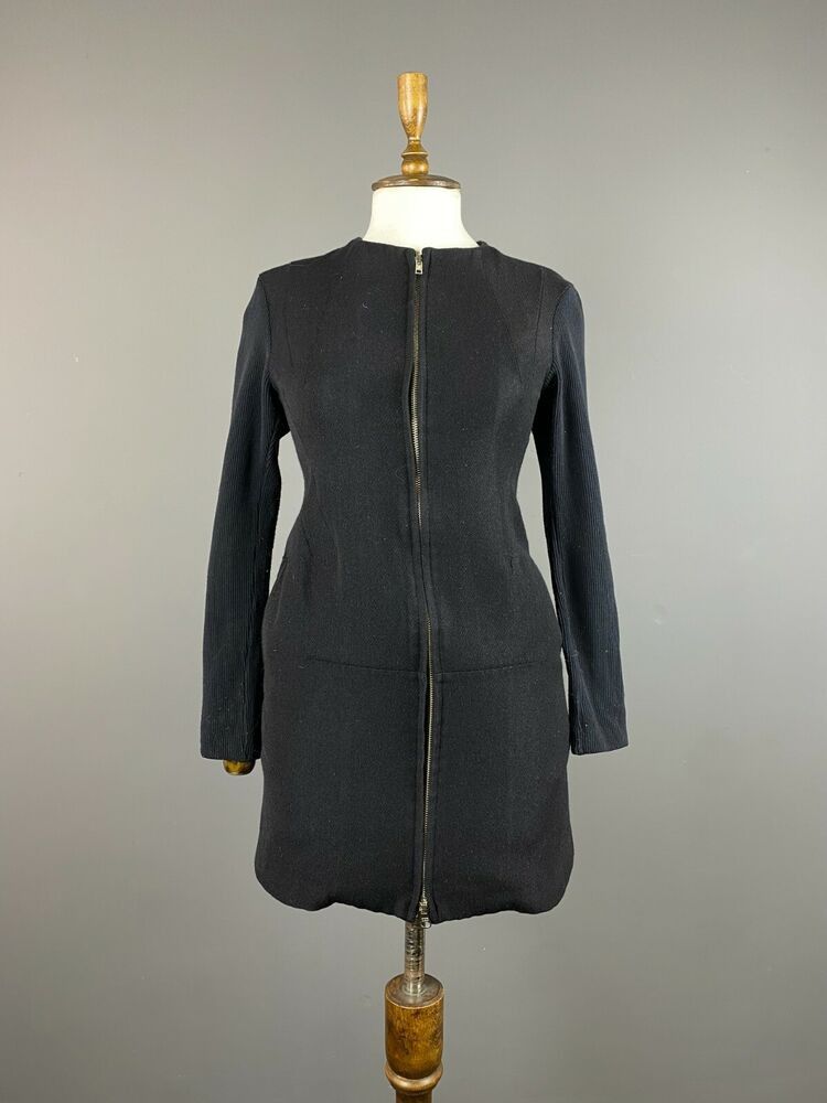 image of Yohji Yamamoto Extended Jacket in Black, Women's (Size Medium)