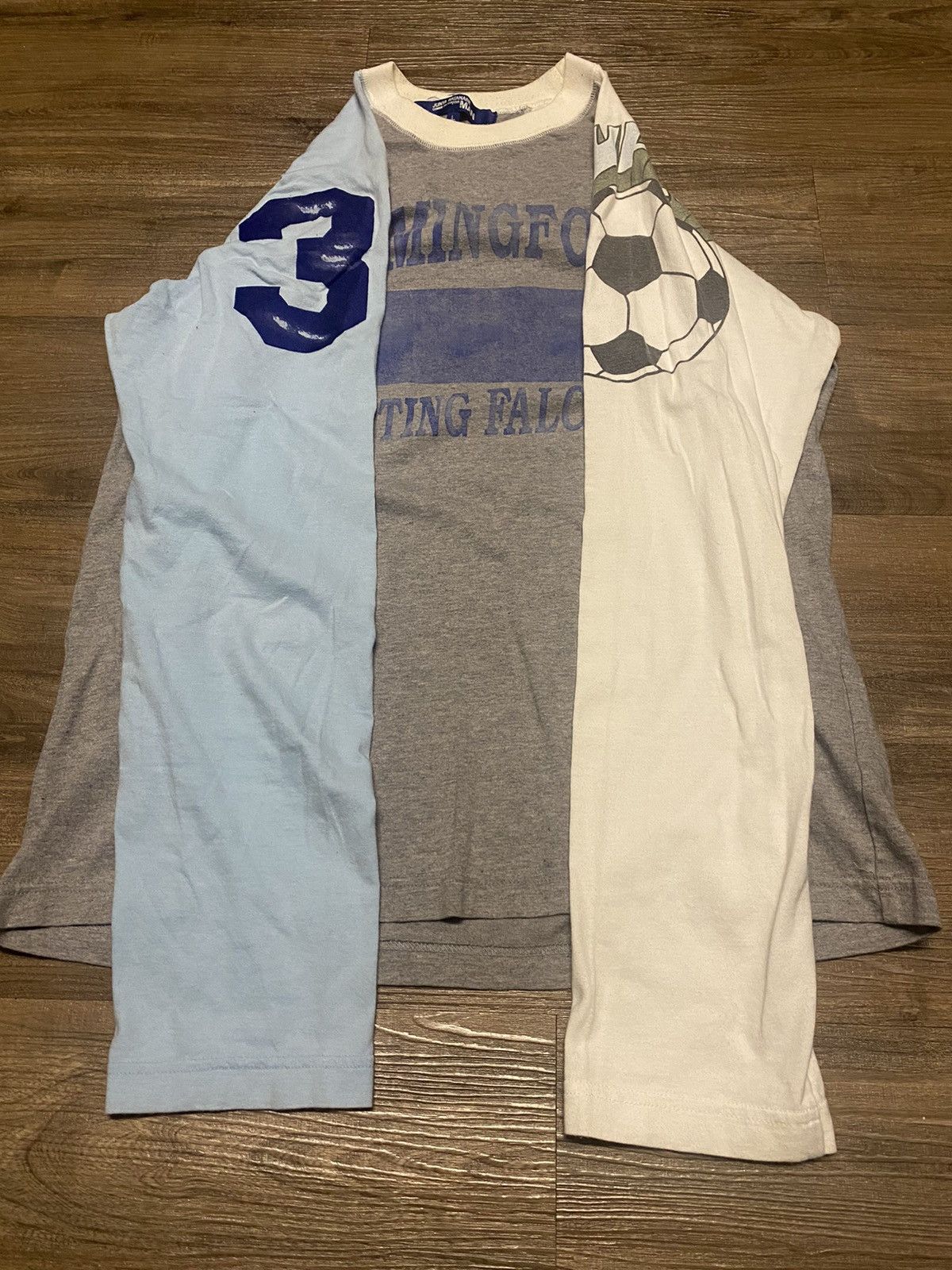 Comme des Garcons × Junya Watanabe Junya Watanabe CDG SUPER 04 Rebuild Tee Size US L / EU 52-54 / 3 - 3 Thumbnail