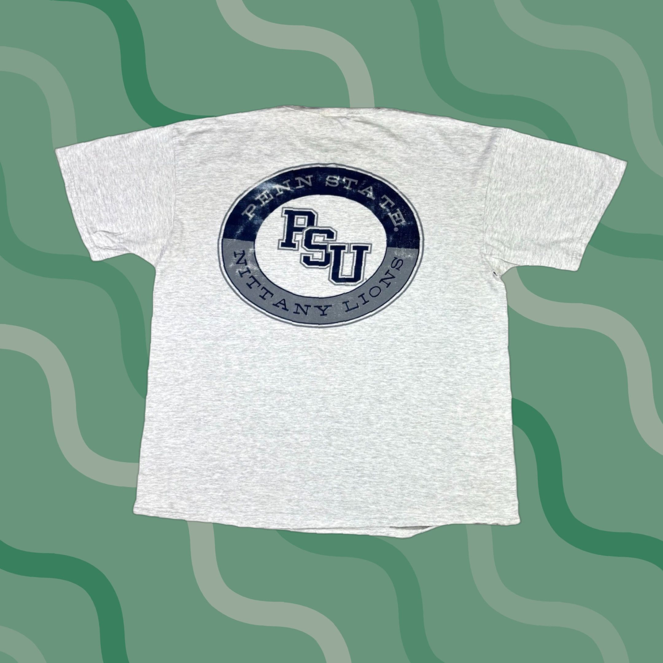 Jansport VINTAGE Penn State University T Shirt Jansport Thrashed Distressed size XL 90s Size US XL / EU 56 / 4 - 1 Thumbnail