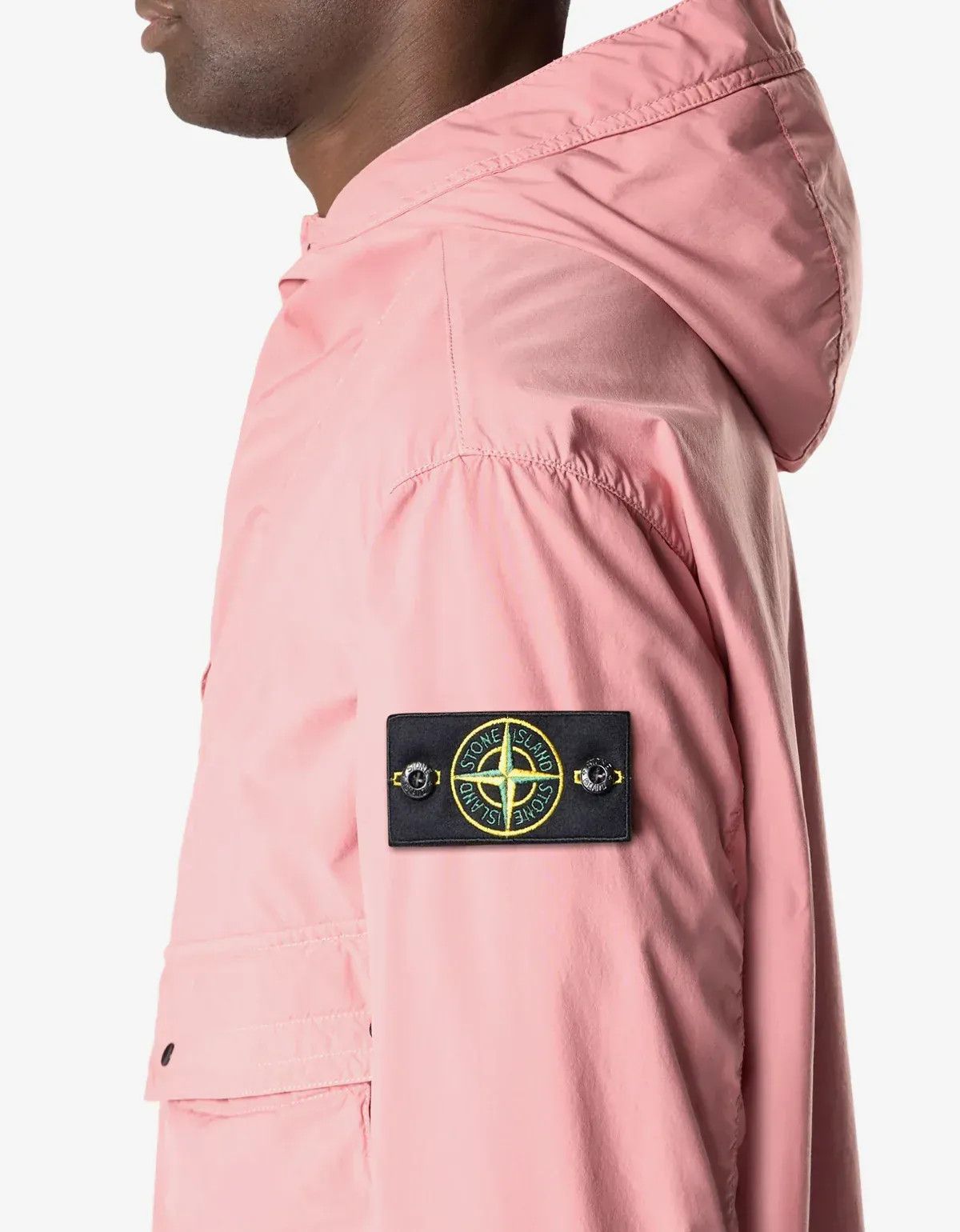 Stone Island Stone Island Pink Light Compact Touch Poly-TC Jacket Size US XL / EU 56 / 4 - 3 Thumbnail