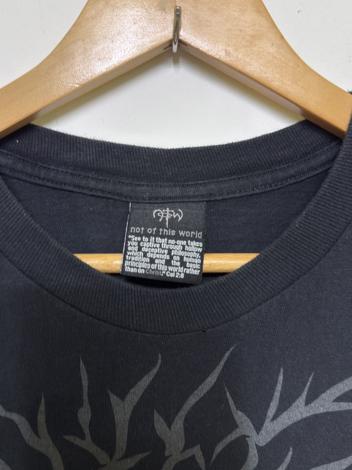 14th Addiction Y2k NOTW Jesus Tree Graphic Tee Christian Size US M / EU 48-50 / 2 - 6 Thumbnail