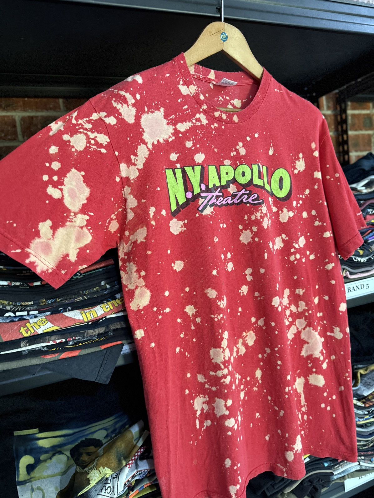 Supreme × Vintage Thrashed Vintage Supreme N.Y Apollo Streetwear Tee Size US L / EU 52-54 / 3 - 4 Thumbnail