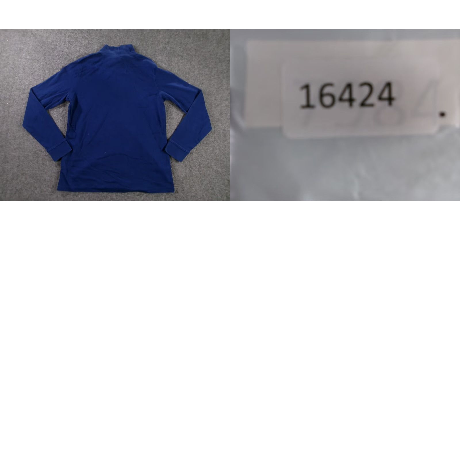 Vintage LL Bean Top Women Small Blue Mock Turtleneck Tee Base Layering Capsule Office Size S / US 4 / IT 40 - 8 Thumbnail