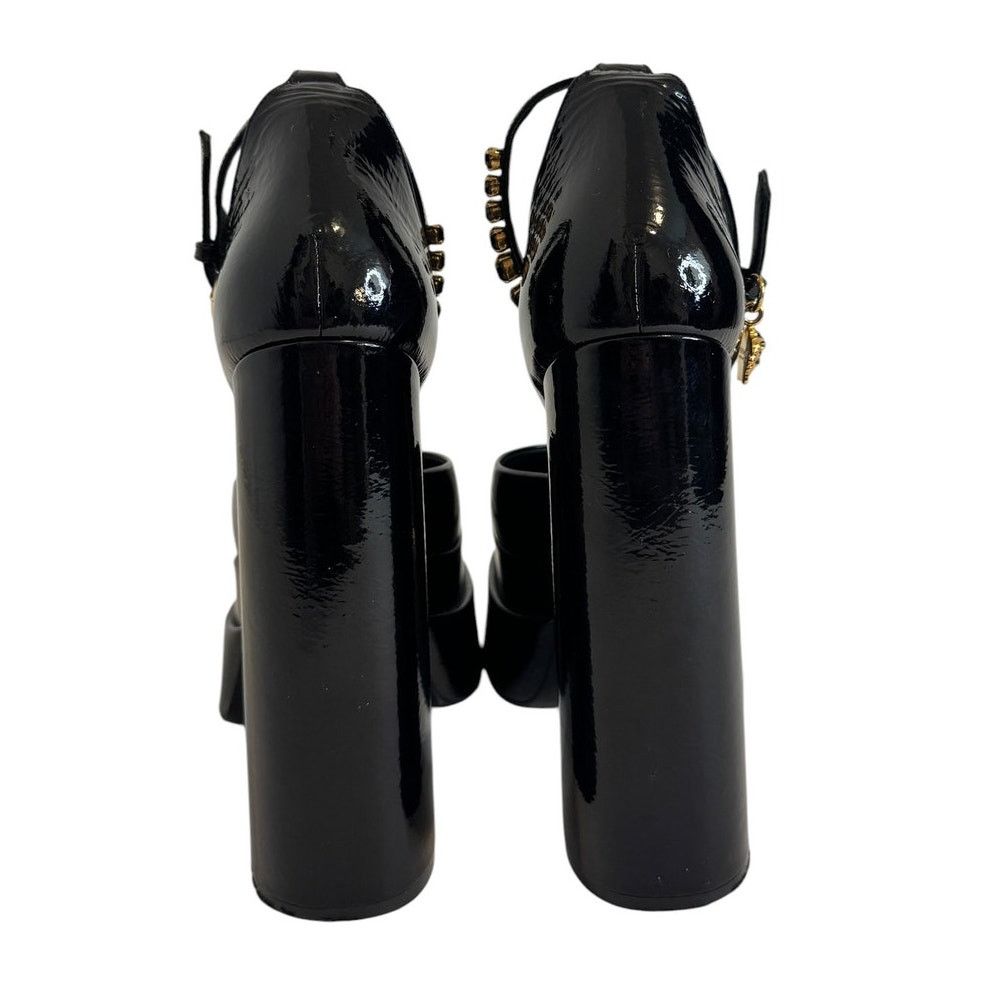 Versace Versace Medusa Aevitas Black Patent Platform Pumps Size 41 Size US 11 / IT 41 - 5 Thumbnail