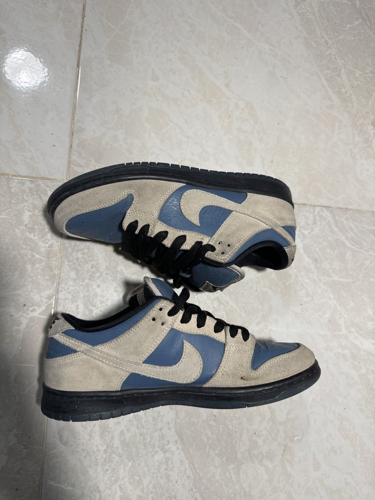 image of Nike Sb Thunderstorm Shoes in Blue, Men's (Size 8)