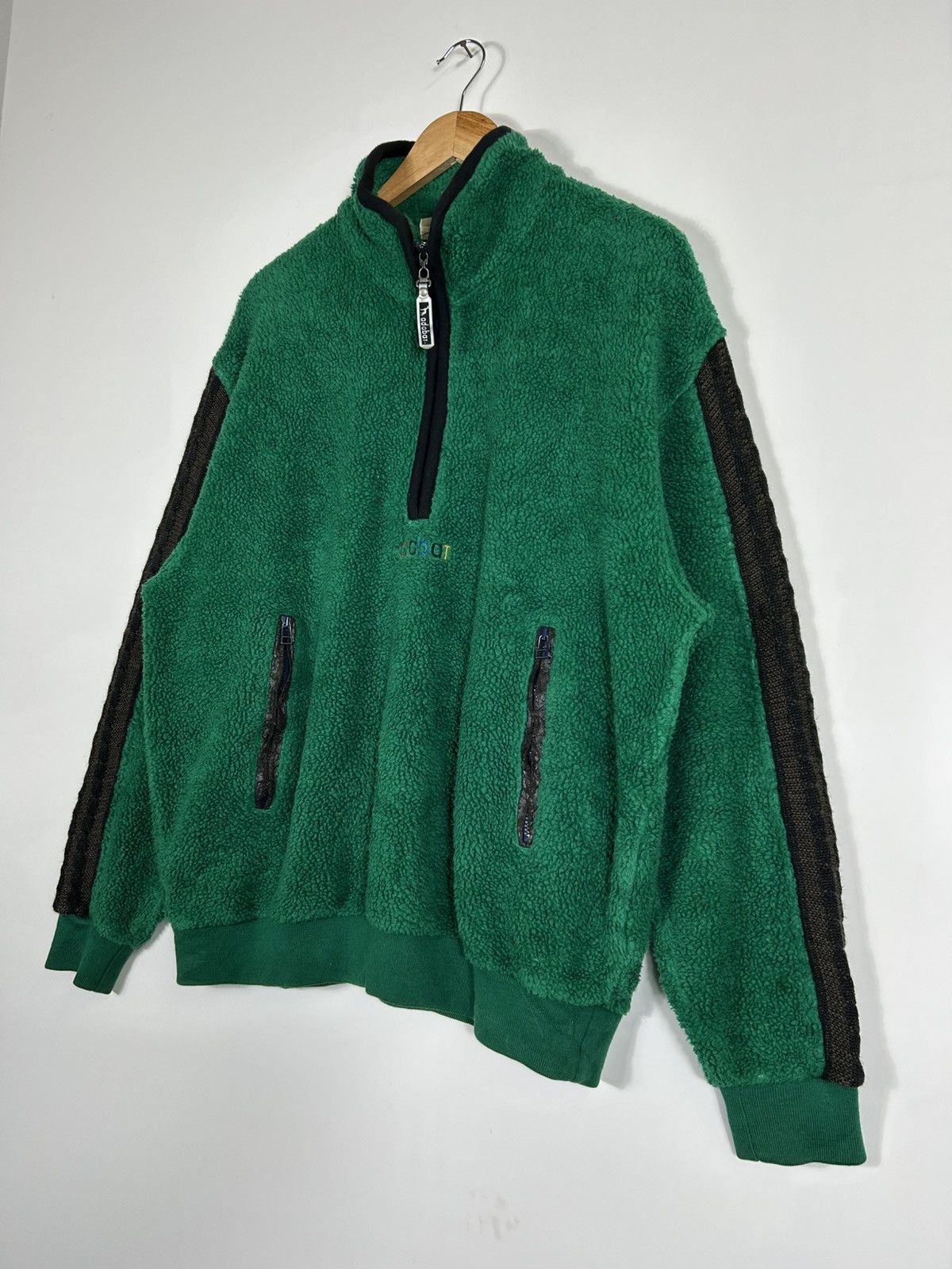Vintage ⚡️Vintage Adabar Fleece Half Zipper Sweater Size US L / EU 52-54 / 3 - 3 Thumbnail