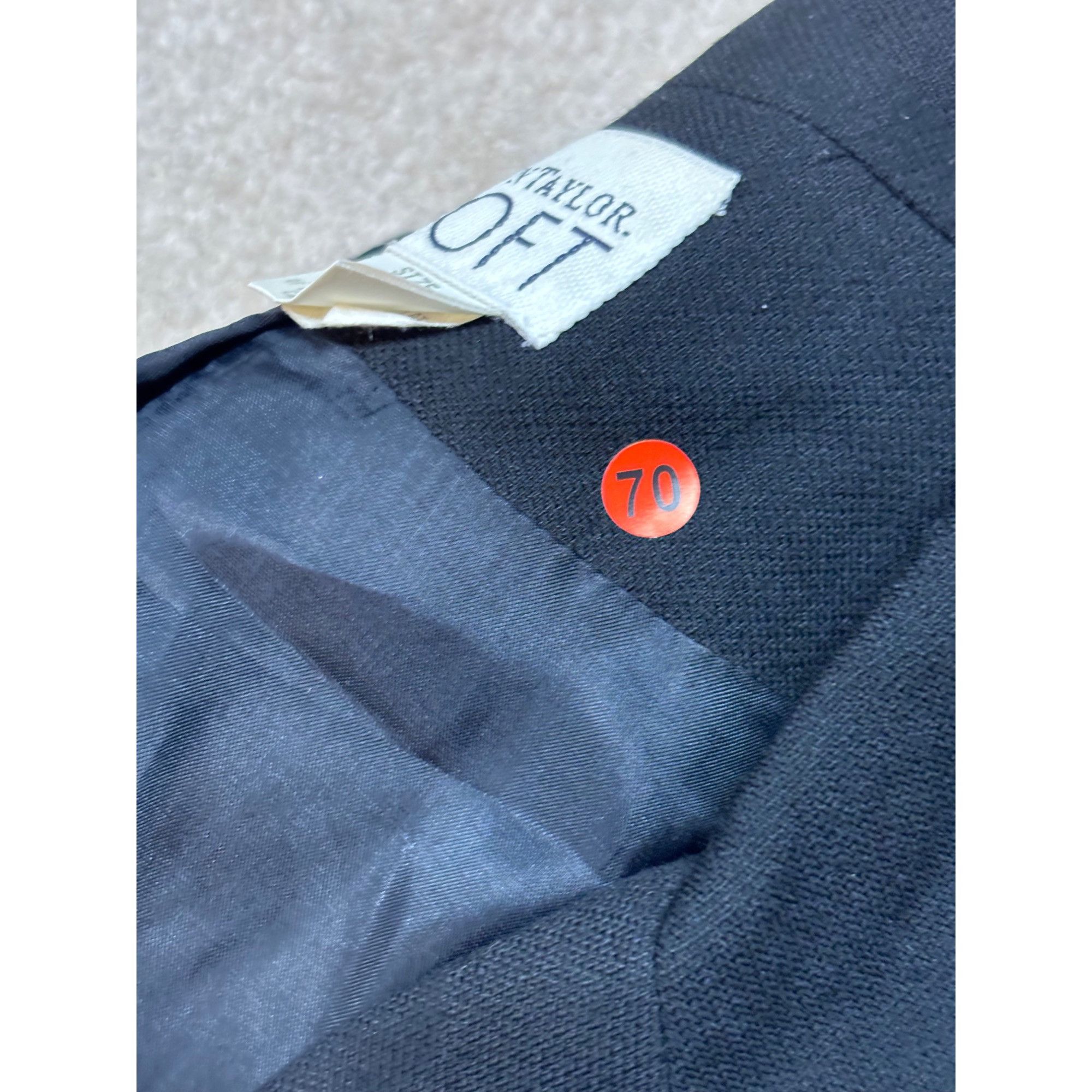 Other Ann Taylor Loft Womens Black Wool Blazer Size 4 Size S / US 4 / IT 40 - 7 Thumbnail