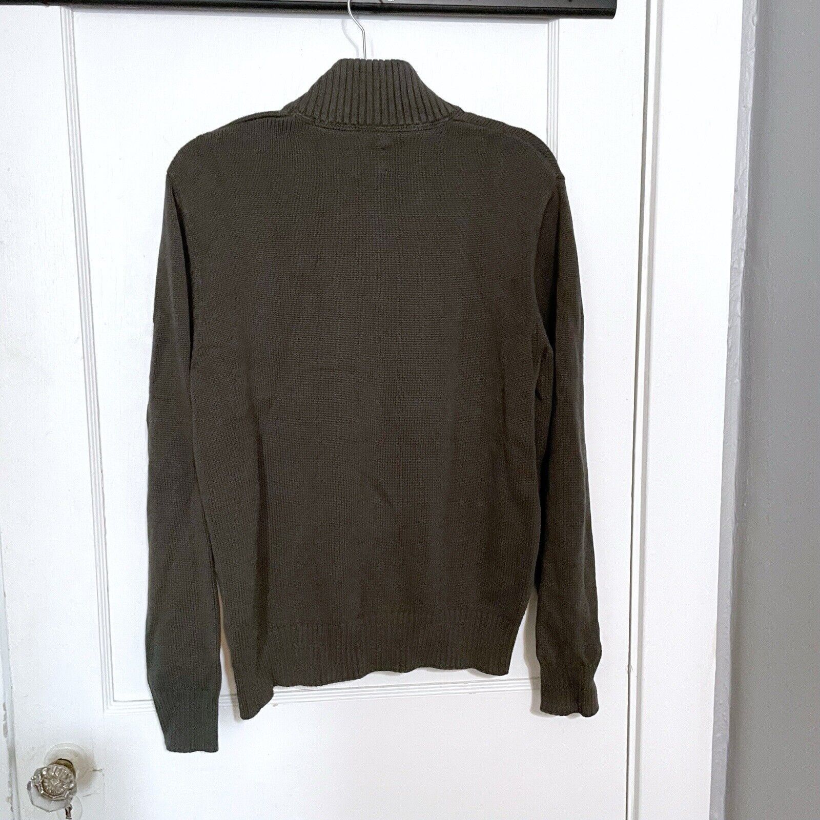 Lucky Brand Lucky Brand Ribbed Henley Sweater Army Green Men’s Medium Size US M / EU 48-50 / 2 - 4 Thumbnail