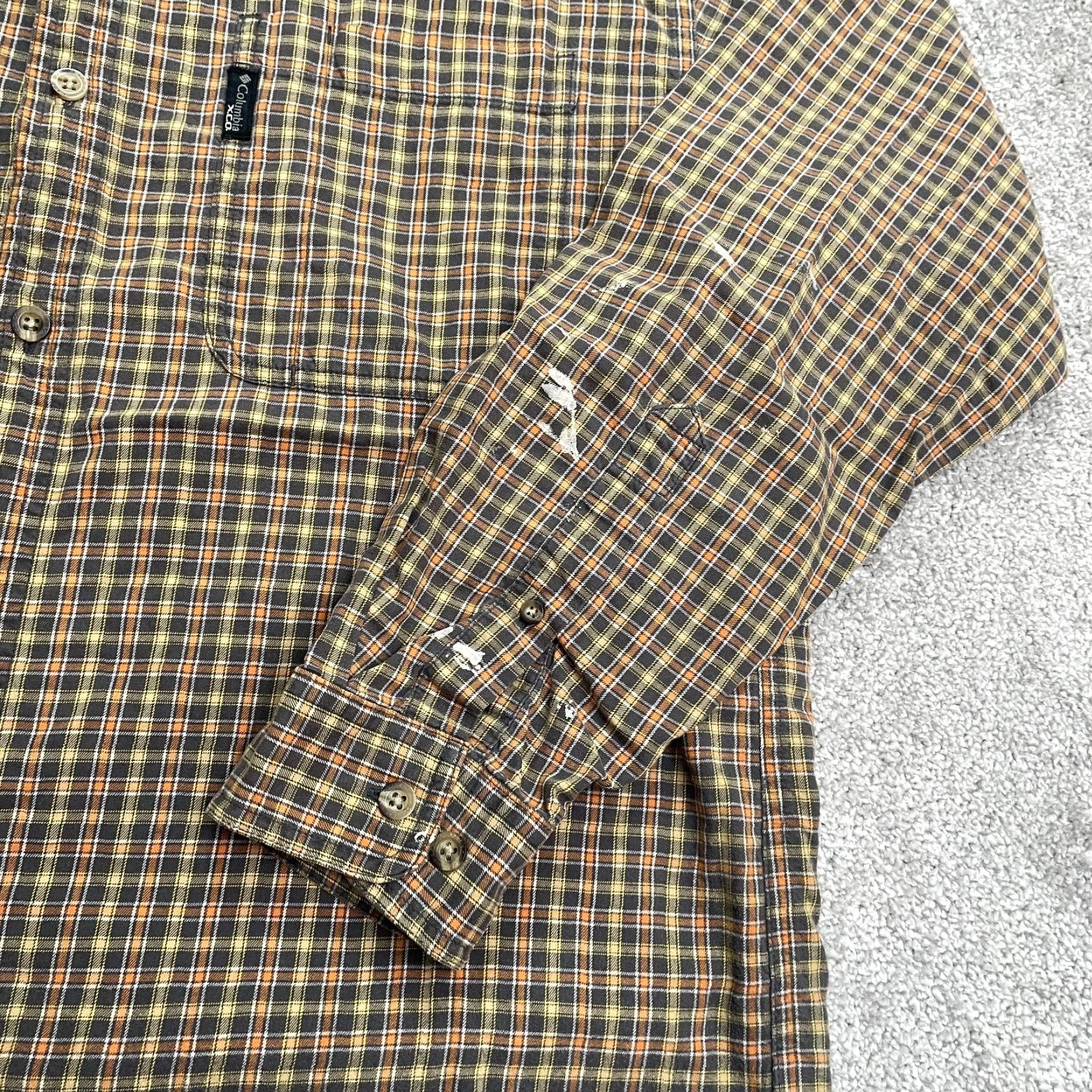 Vintage Columbia Shirt Men L Brown Plaid Flannel Long Sleeve Button-Up Casual Outdoor Size US L / EU 52-54 / 3 - 5 Thumbnail