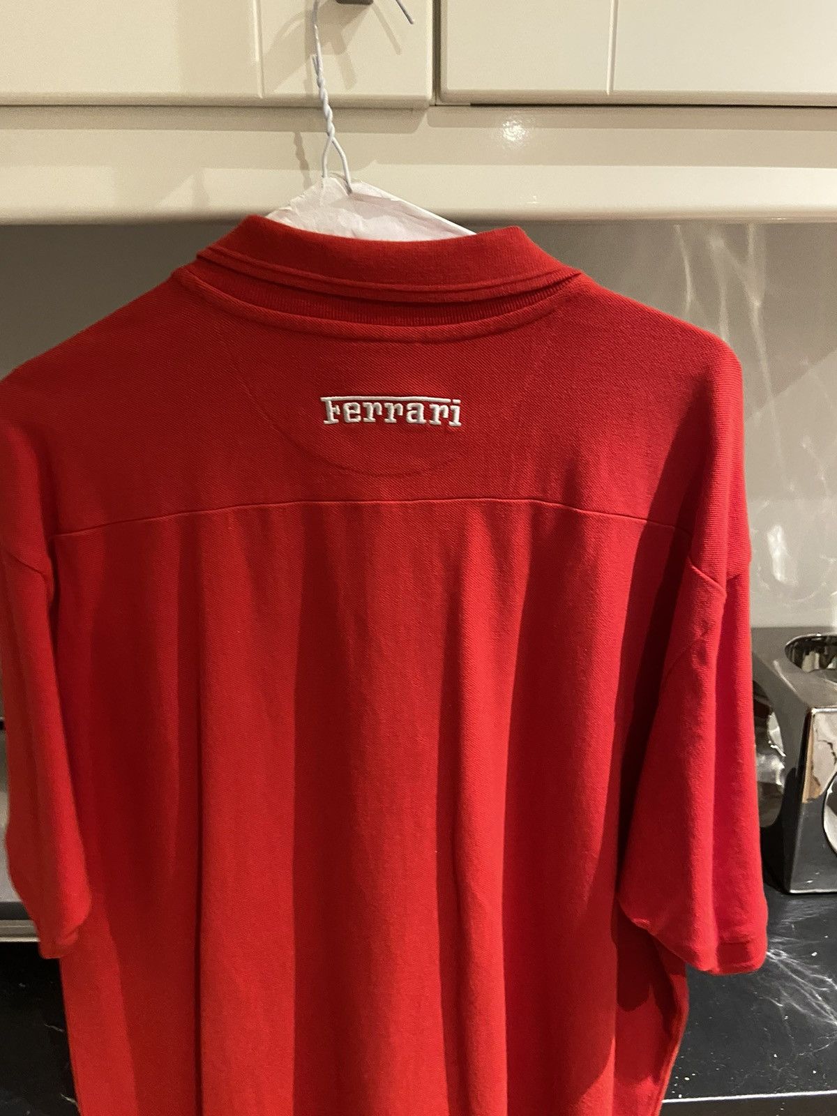 Vintage Vintage Ferrari polo t-shirt Size US XL / EU 56 / 4 - 5 Thumbnail