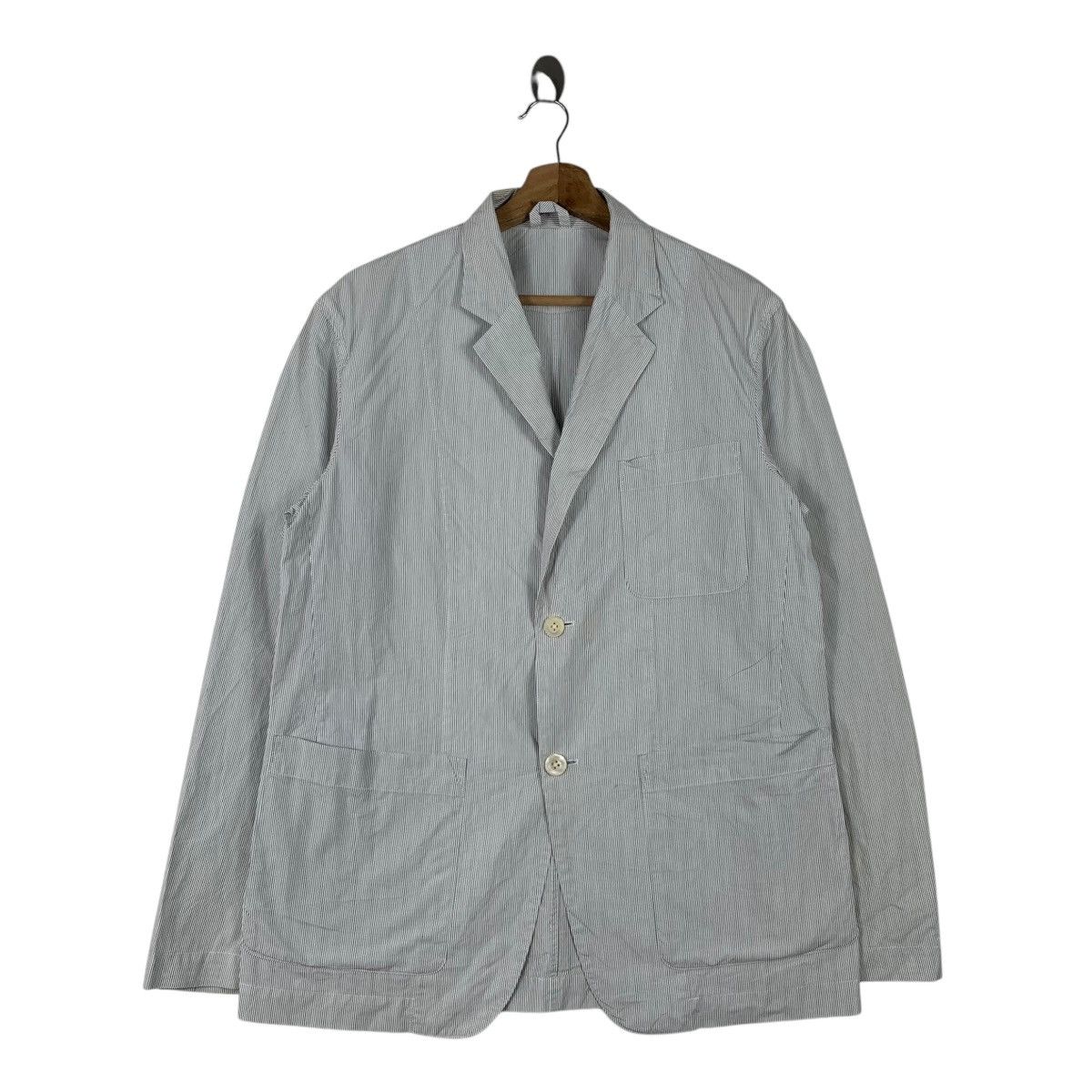 Margaret Howell MARGARET HOWELL Men Designer Stripes Blazer Coat Jacket Size US M / EU 48-50 / 2 - 1 Thumbnail