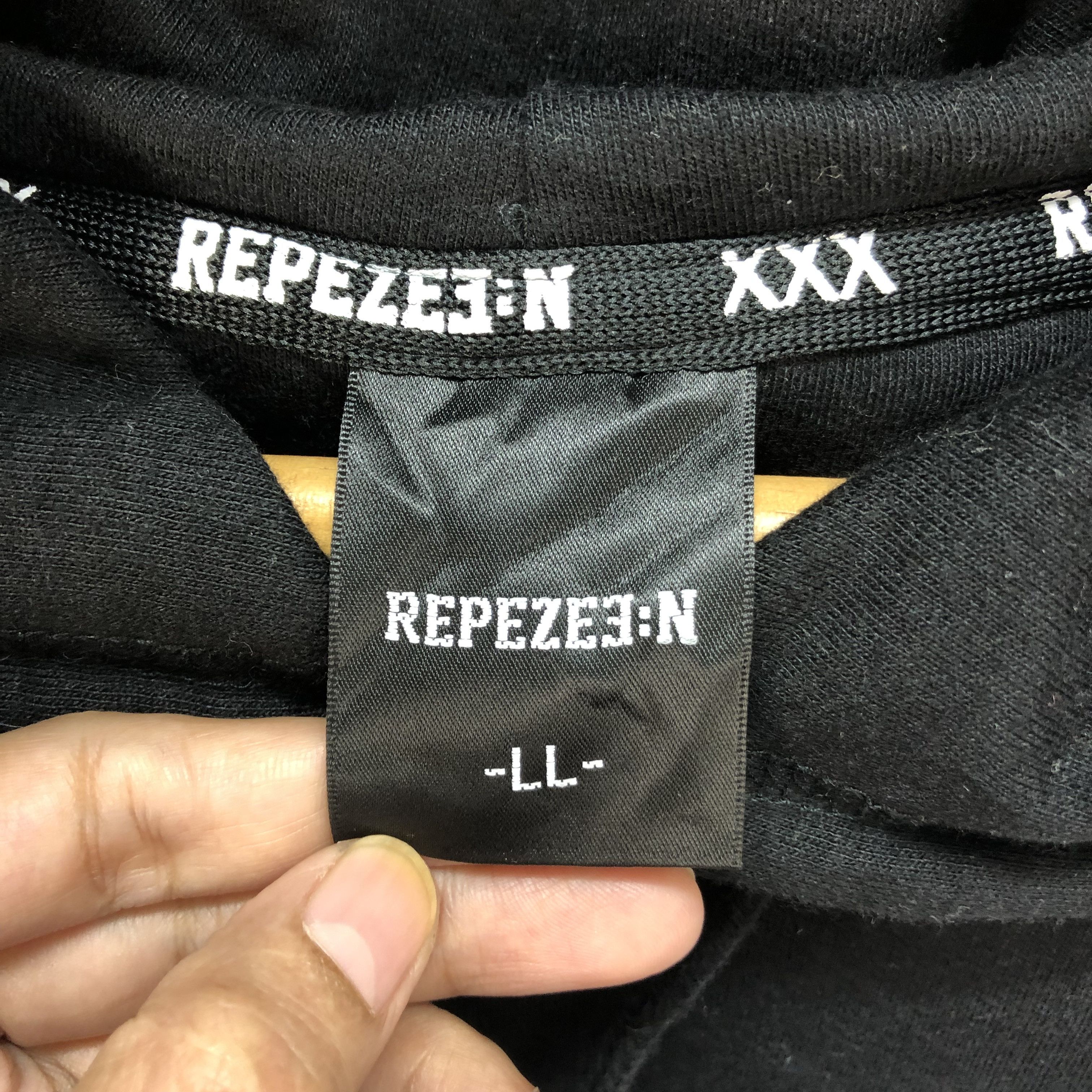 Japanese Brand REPENZEE SOMEBODY BIG LOGO PULLOVER HOODIES #5333-184 Size US L / EU 52-54 / 3 - 10 Thumbnail
