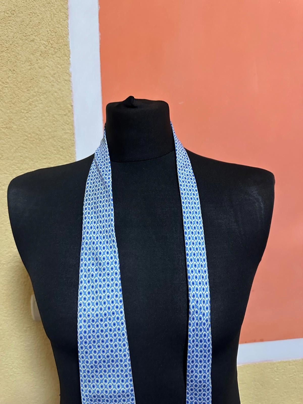 Cesare Attolini Cesare Attolini Silk Tie Blue Sky Size ONE SIZE - 3 Thumbnail