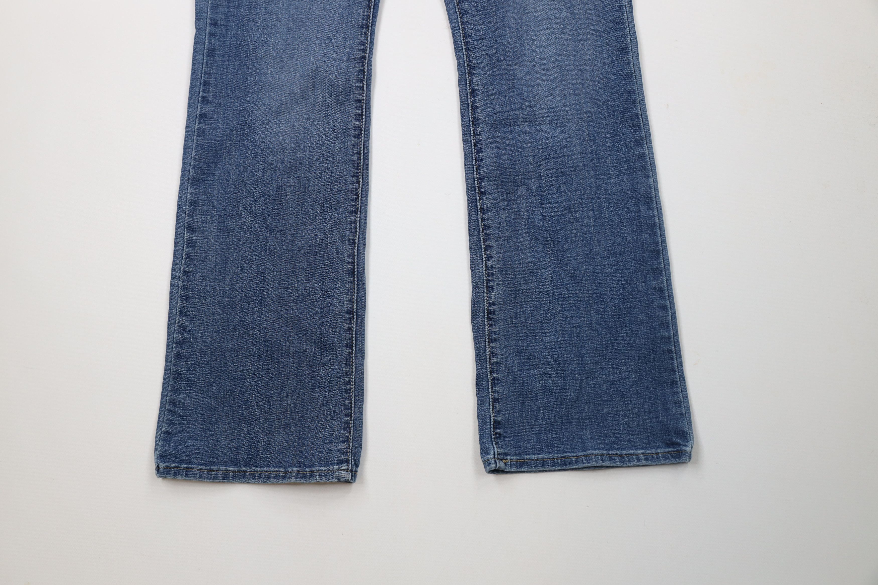 Levi's × Vintage Vintage Y2K Levis Stretch Flared Bootcut Denim Jeans Size 30" / US 8 / IT 44 - 4 Thumbnail