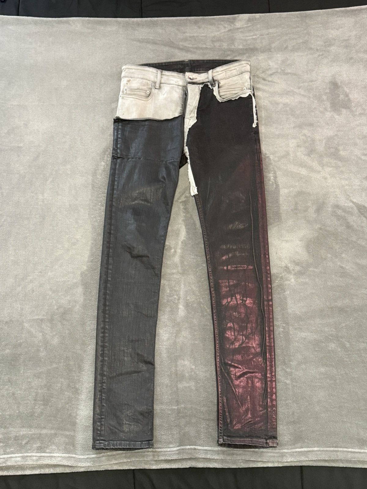 パンツ Rick Owens DRKSHDW collapse cut long 26 Rick Owens Drkshdw Black Collapse Cut Jeans – BlackSkinny