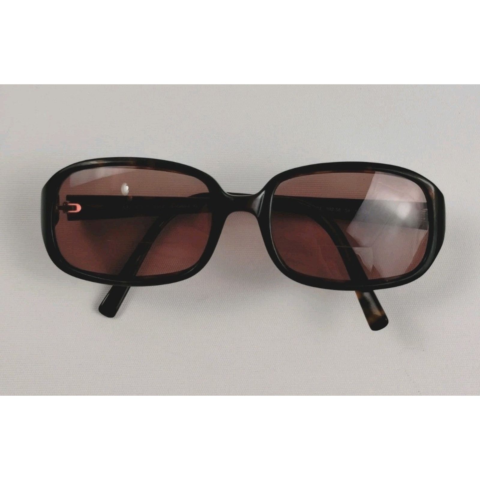 Anne Klein Anne Klein Womens Tortoise Brown Eyeglasses FRAMES-54-18-135 Size ONE SIZE - 1 Thumbnail