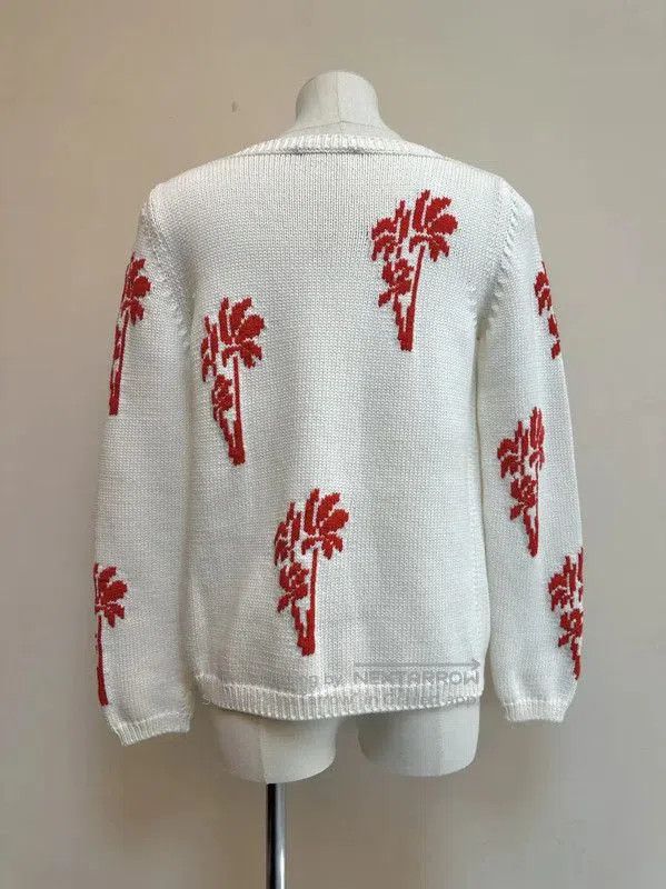 Max Mara MaxMara Colorblocked Cotton-Blend Sweater . Size S / US 4 / IT 40 - 3 Thumbnail