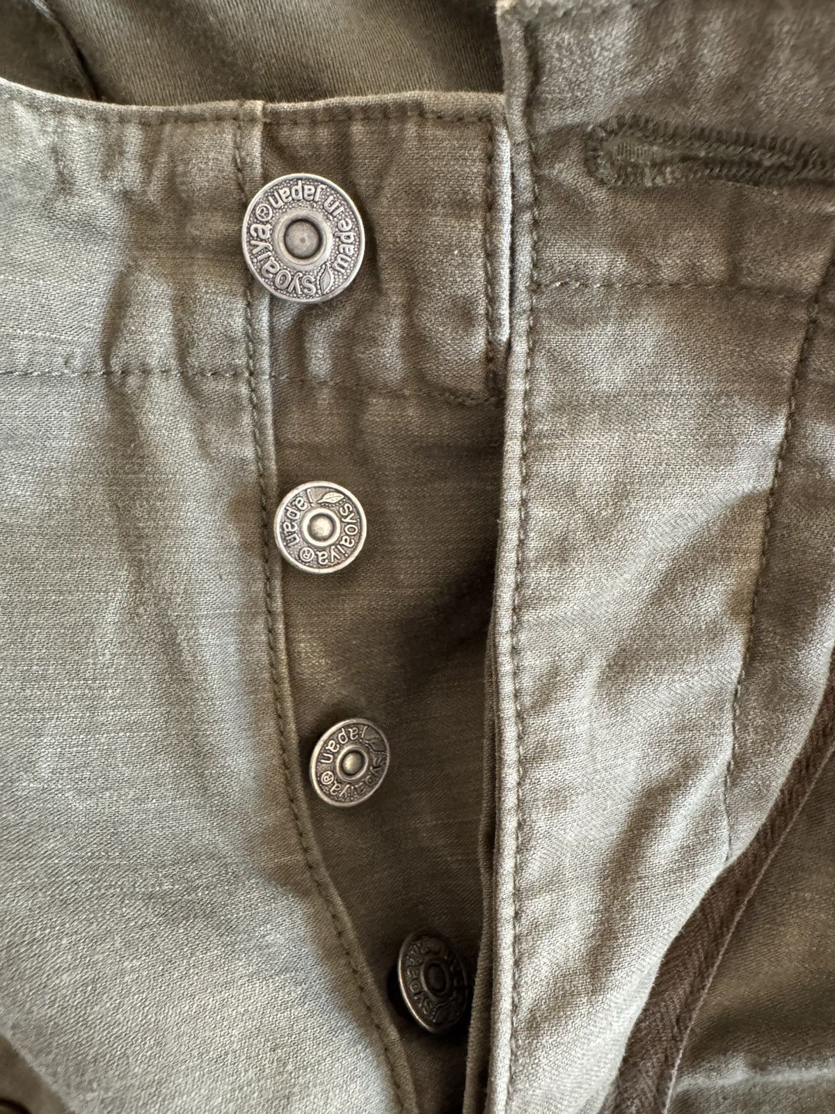 Pure Blue Japan Pure Blue Japan Hunting Pants (Olive) Size US 31 - 5 Thumbnail