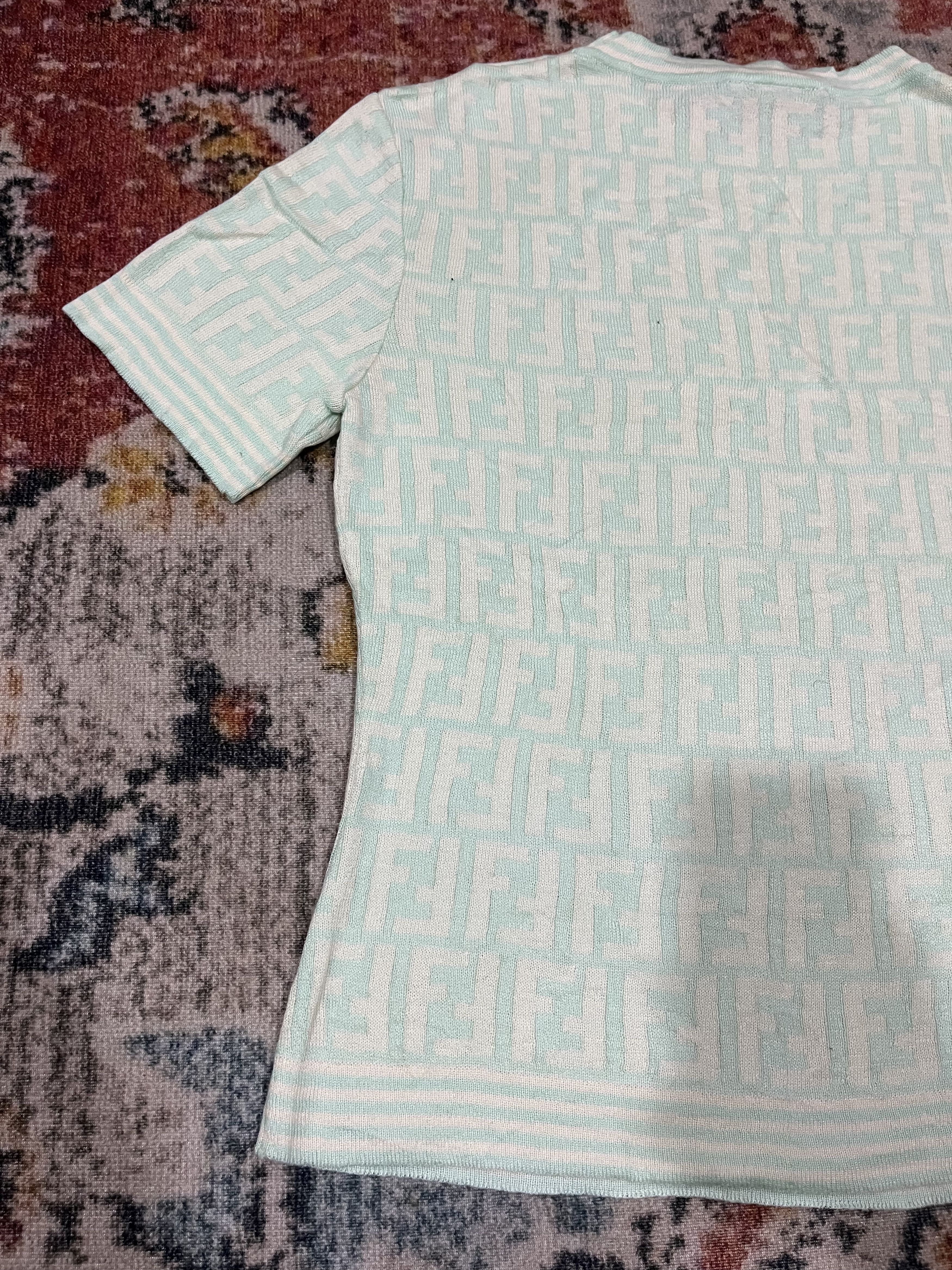 Fendi Vintage zucca tee Size M / US 6-8 / IT 42-44 - 12 Thumbnail