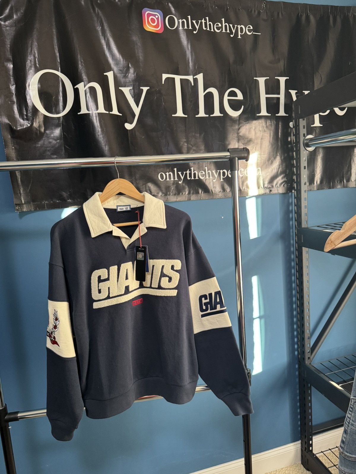 Kith × NFL Kith new york giants hoodie Size US M / EU 48-50 / 2 - 2 Thumbnail