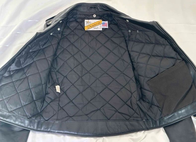 Schott Schott Leather coat Size US XXS / EU 40 - 4 Thumbnail