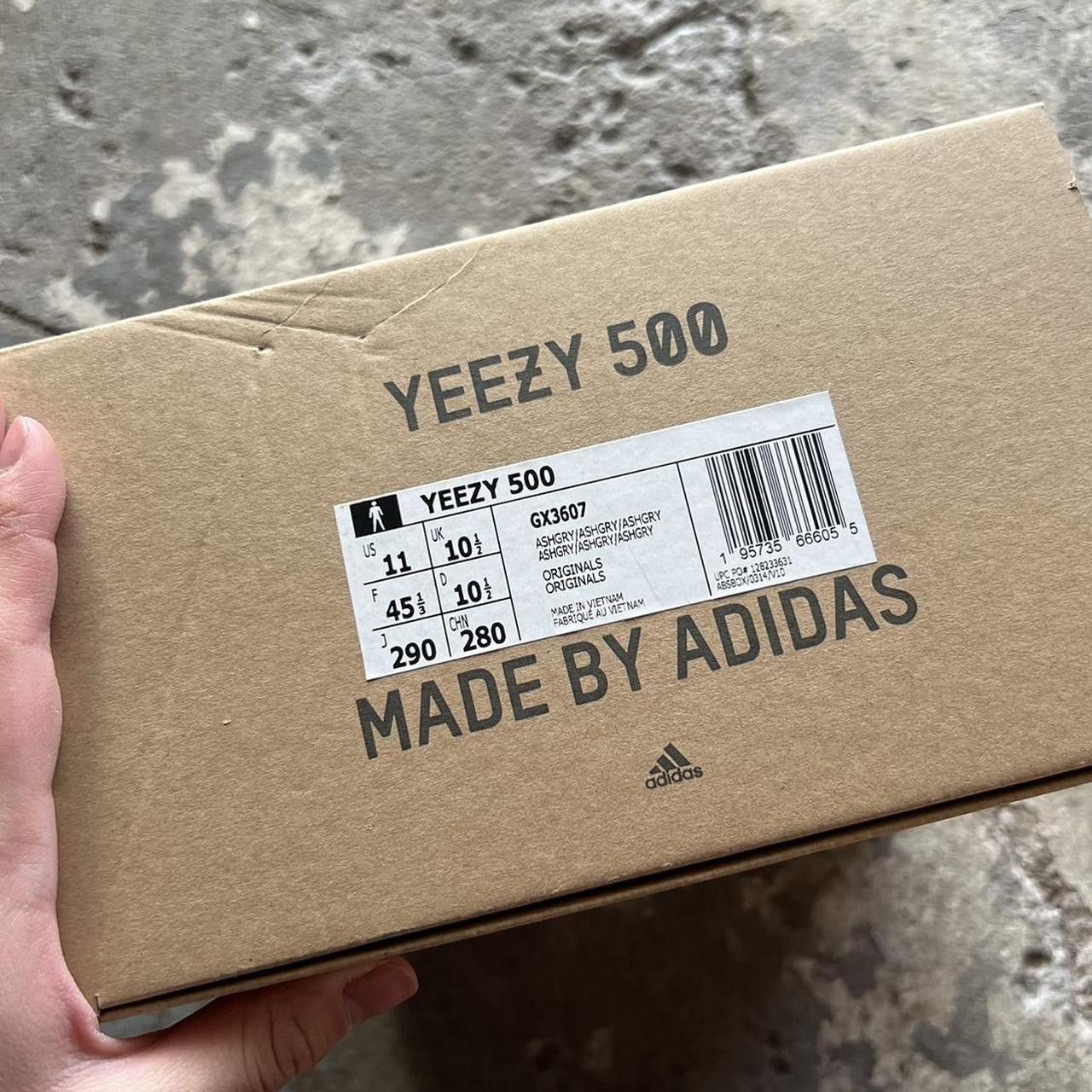 Adidas × Yeezy Yeezy 500 Ash Gray Size US 11 / EU 44 - 4 Thumbnail