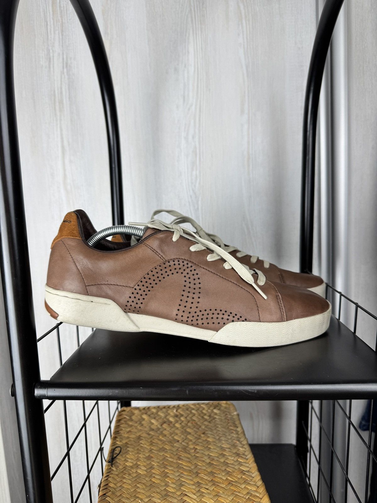 Evisu × Vintage Evisu Leather vintage sneakers size 41 | Grailed, image size:1200x1600