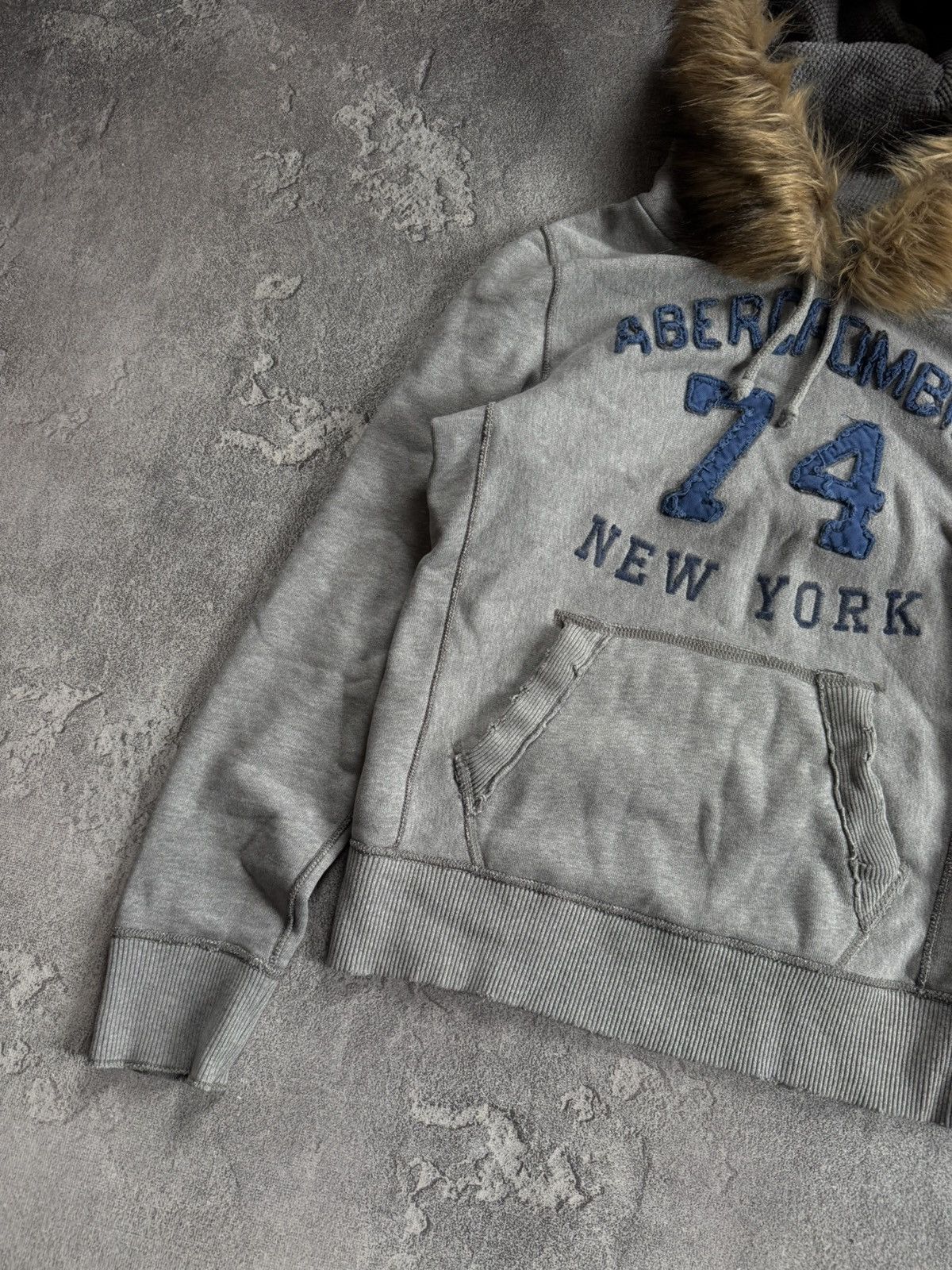 Abercrombie & Fitch Abercrombie & Fitch Y2K Fur Faux hoodie if six was nine LGB Size S / US 4 / IT 40 - 7 Thumbnail