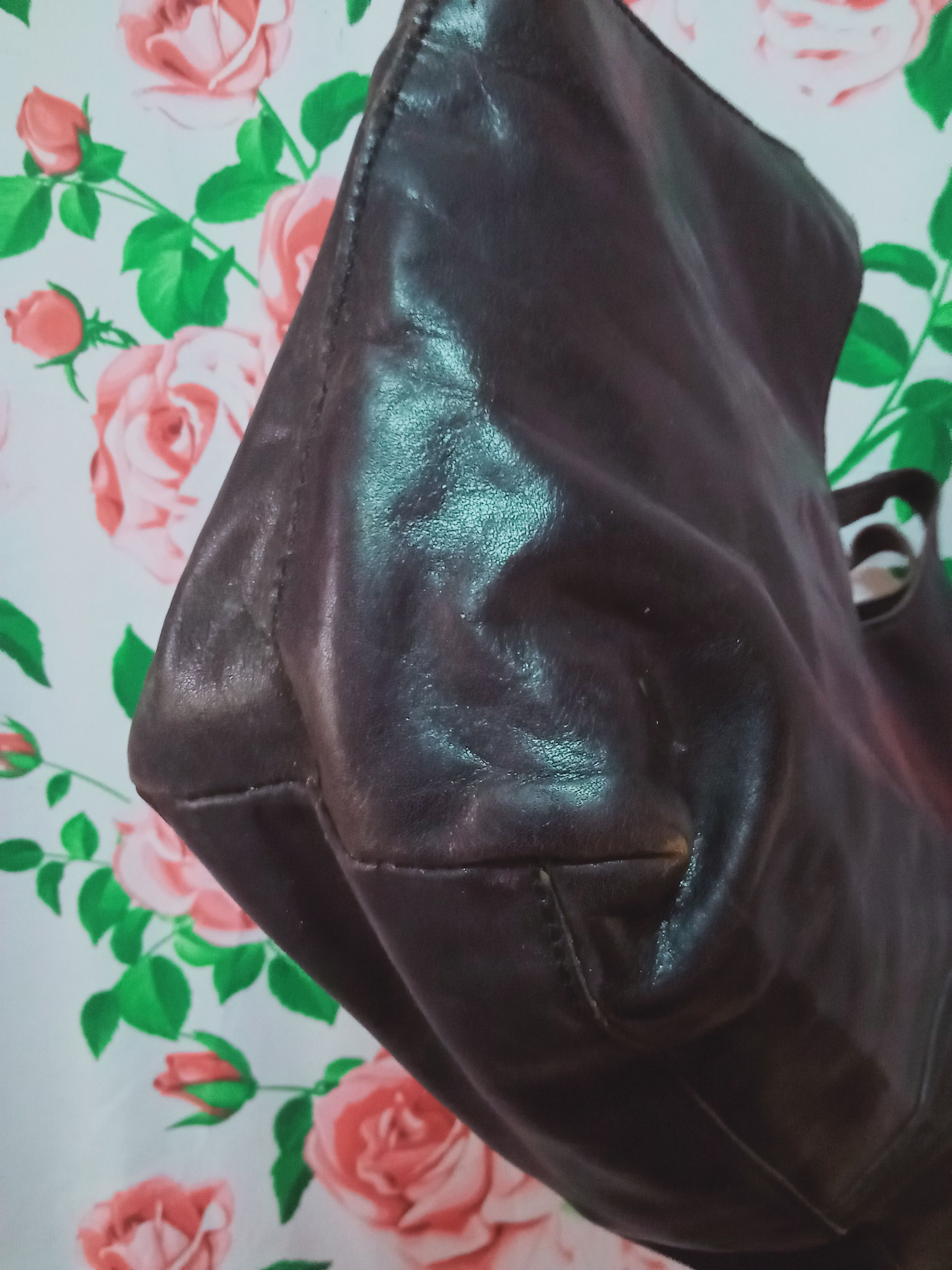 Issey Miyake Tsumori Chisato Issey Miyake Carry Patina Leather Bag Size ONE SIZE - 5 Thumbnail
