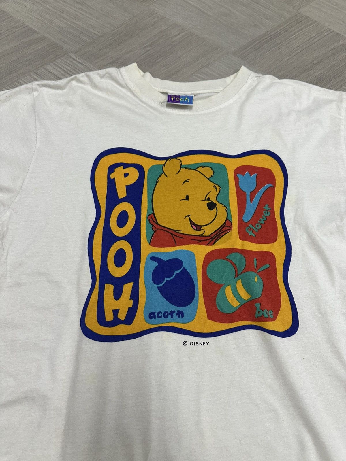Disney Vintage Winnie The Pooh Cartoon Disney Japan Tee Size US M / EU 48-50 / 2 - 6 Thumbnail