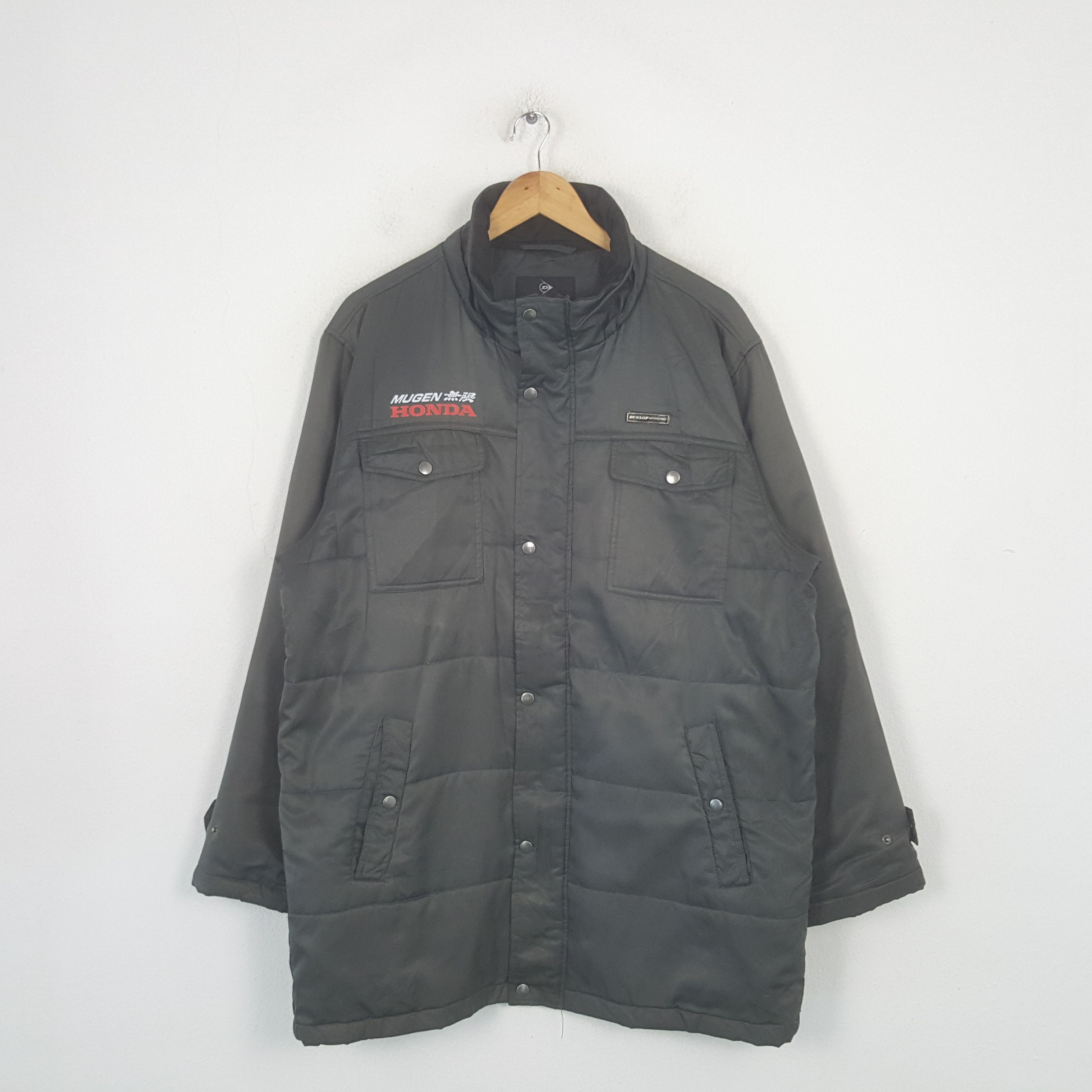 Honda Vintage Mugen Honda Dunlop Japanese Racing Jacket C300N27 Size US XL / EU 56 / 4 - 3 Thumbnail