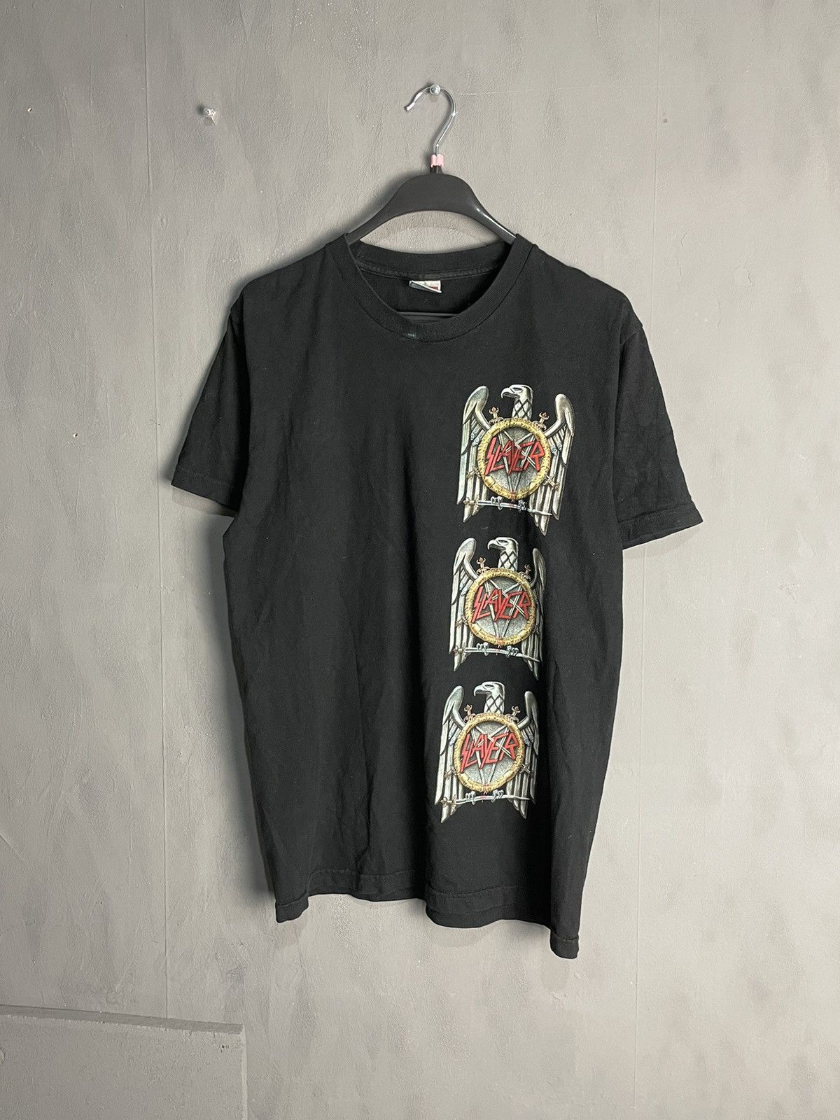 Supreme Supreme Slayer Eagle Tee t-shirt Size US M / EU 48-50 / 2 - 1 Thumbnail