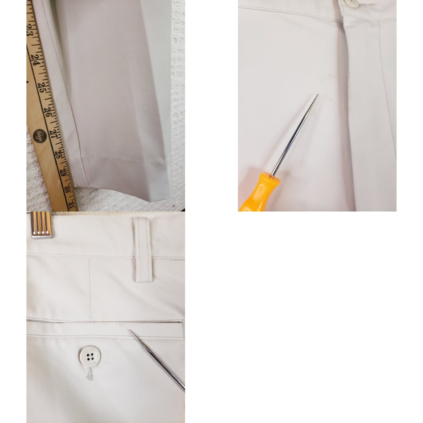 Footjoy FootJoy Pants Mens 38 Beige Men 38x30 Light Performance Stretch Chinos Logo Size US 38 / EU 54 - 10 Thumbnail