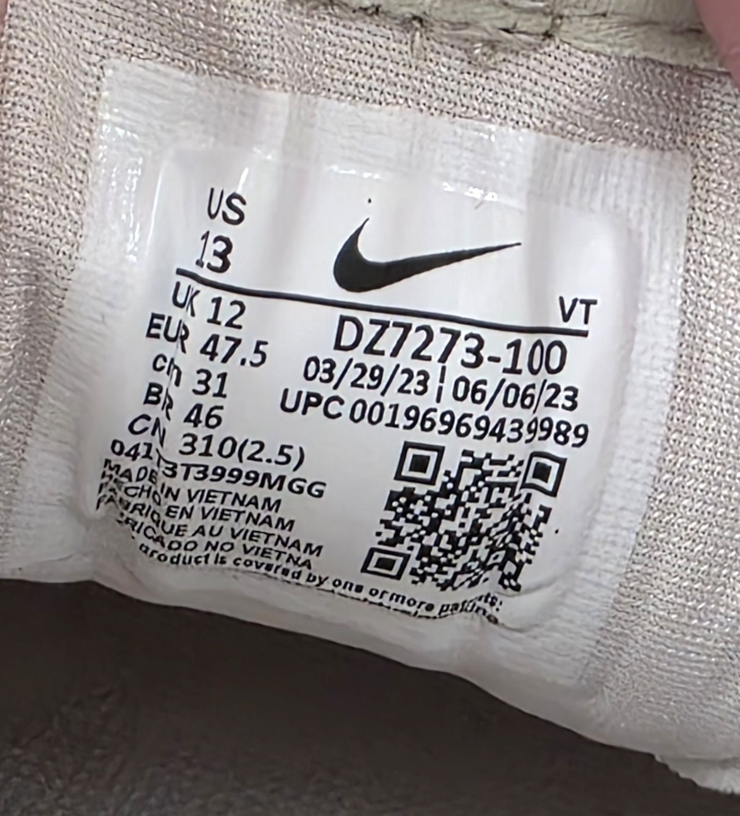 Nike Nike Air Vapormax Moc Roam Light Stone Brown-Black-Stone 13 Size US 13 / EU 46 - 10 Thumbnail