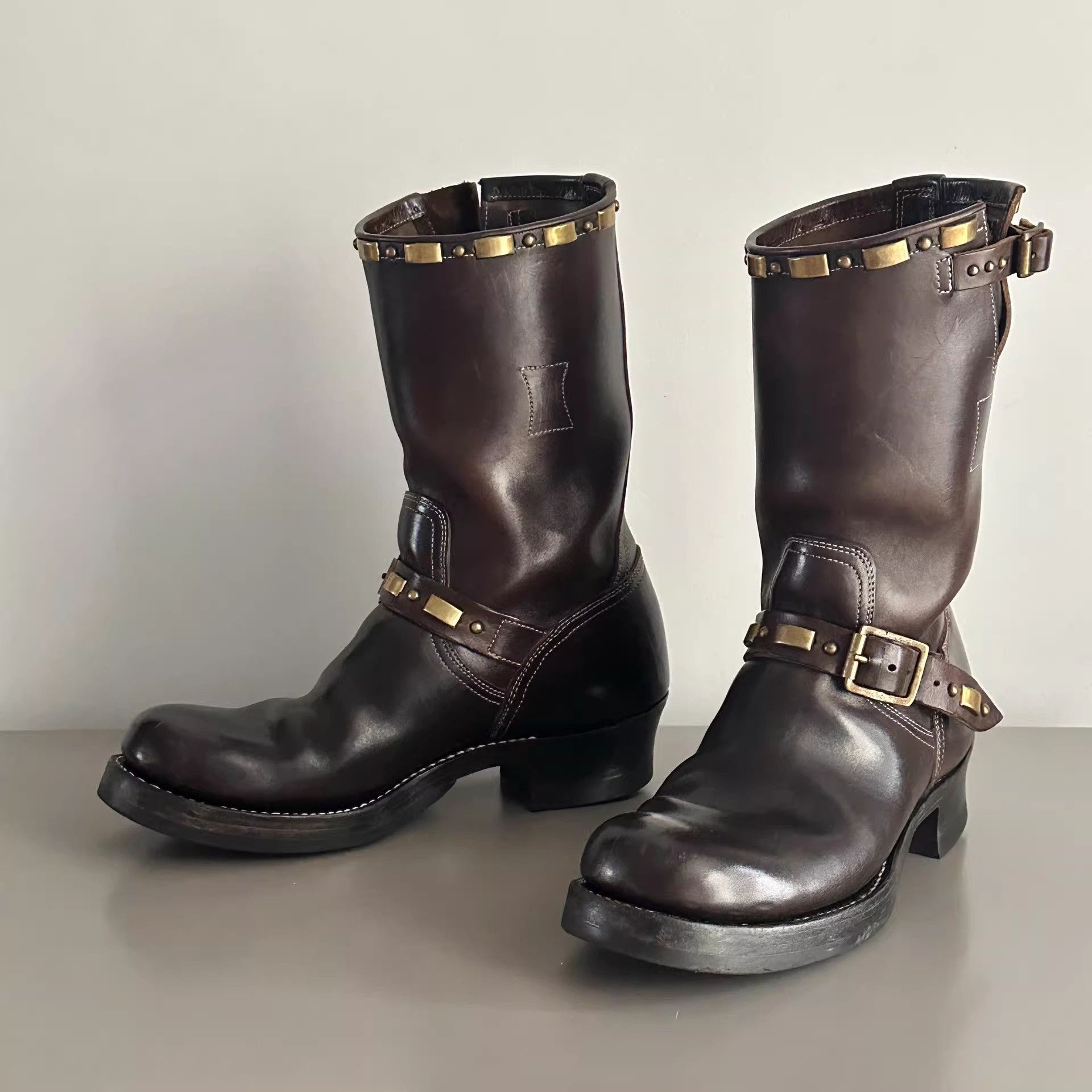 Clinch Boots Clinch x BSW Horsehide Engineer Boots Size US 8.5 / EU 41-42 - 4 Thumbnail