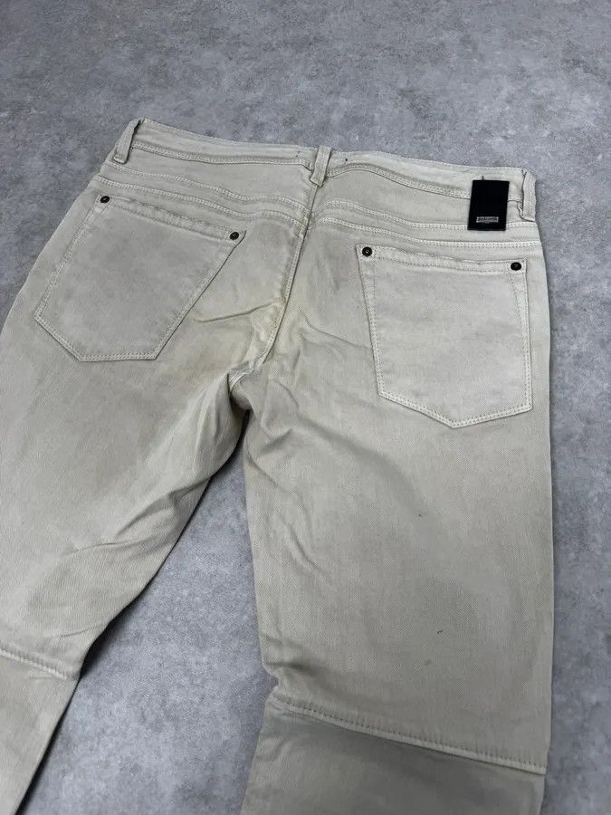 Just Cavalli AW2016 Cavalli Beige Slim Distressed Pants Size US 32 / EU 48 - 7 Thumbnail